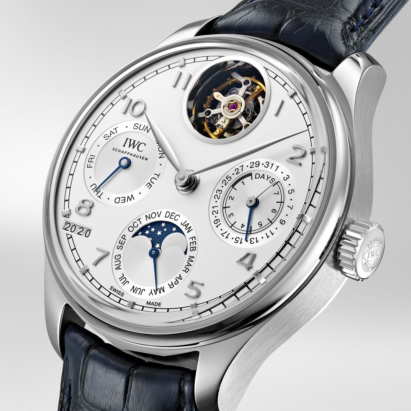 IMG_9081 IWC Portugieser Perpetual Calendar Tourbillon IW504505 Replica 5