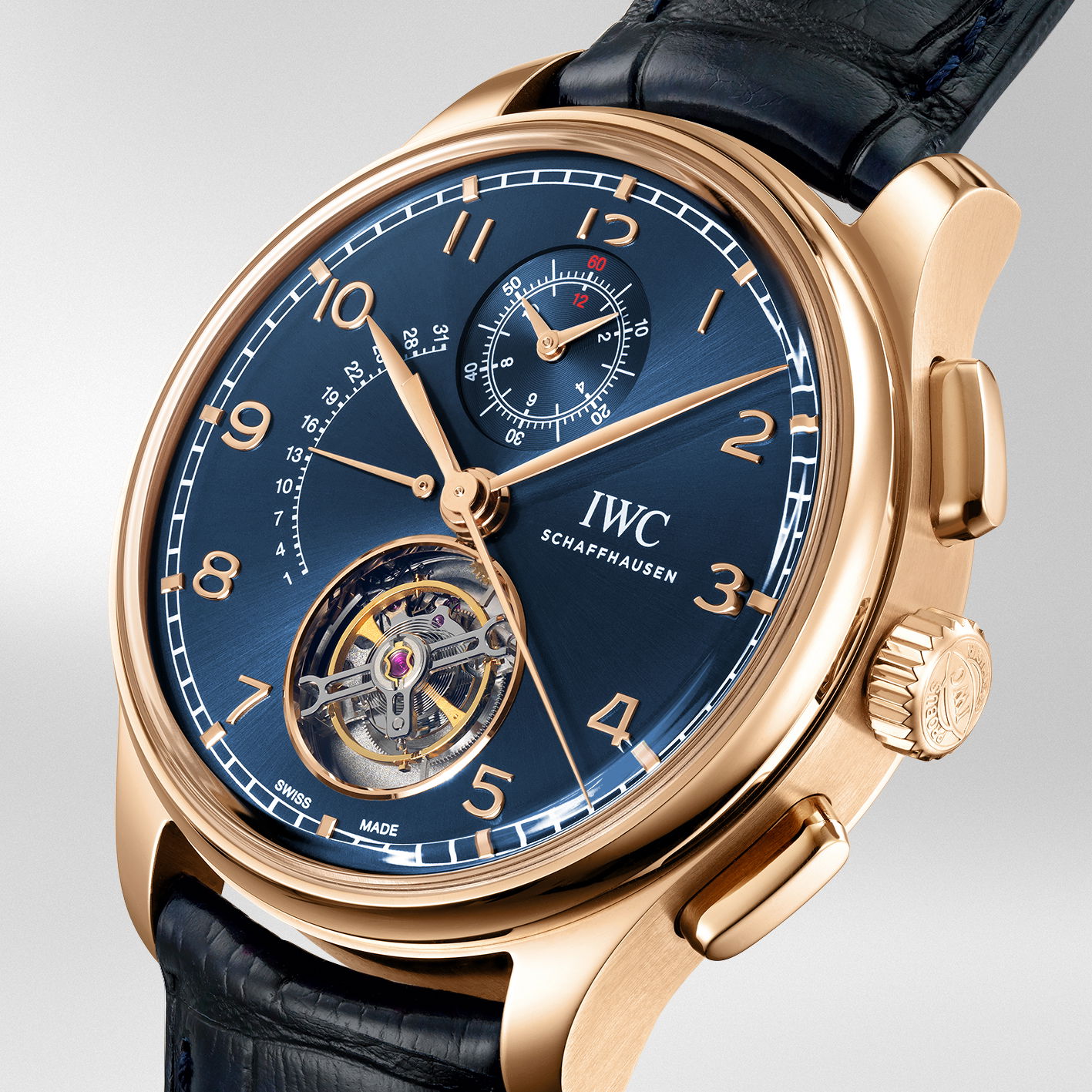 IWC Portugieser Tourbillon Chronograph Boutique Edition IW394005 Replica 5