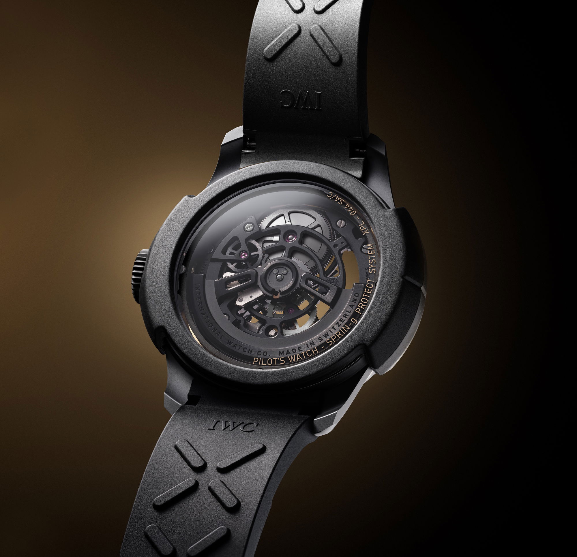 IWC Big Pilot's Watch Shock Absorber Tourbillon Skeleton XPL IW357701 Replica 5