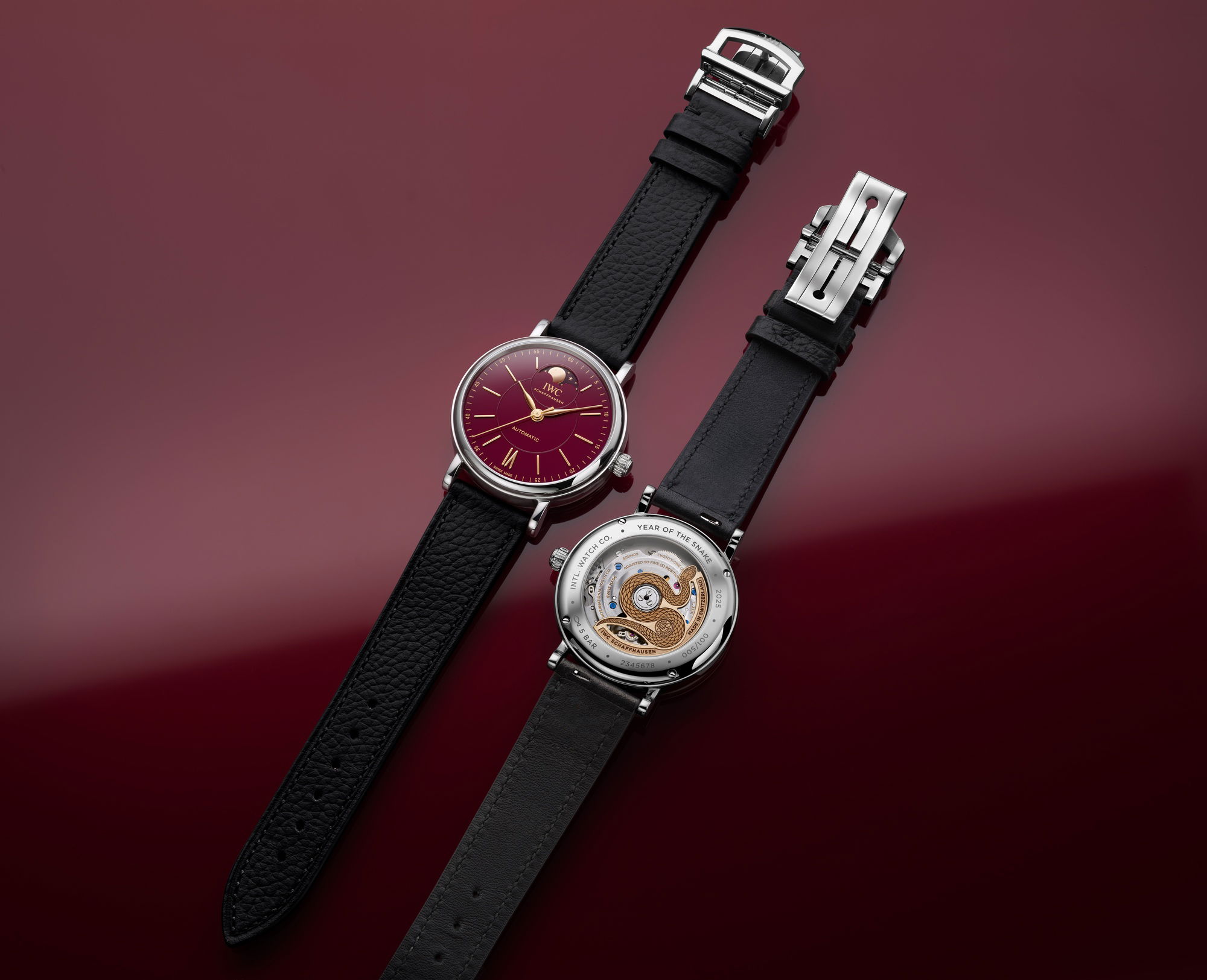 IWC Portofino Automatic Moon Phase 37 Year of the Snake IW459604 Replica 5