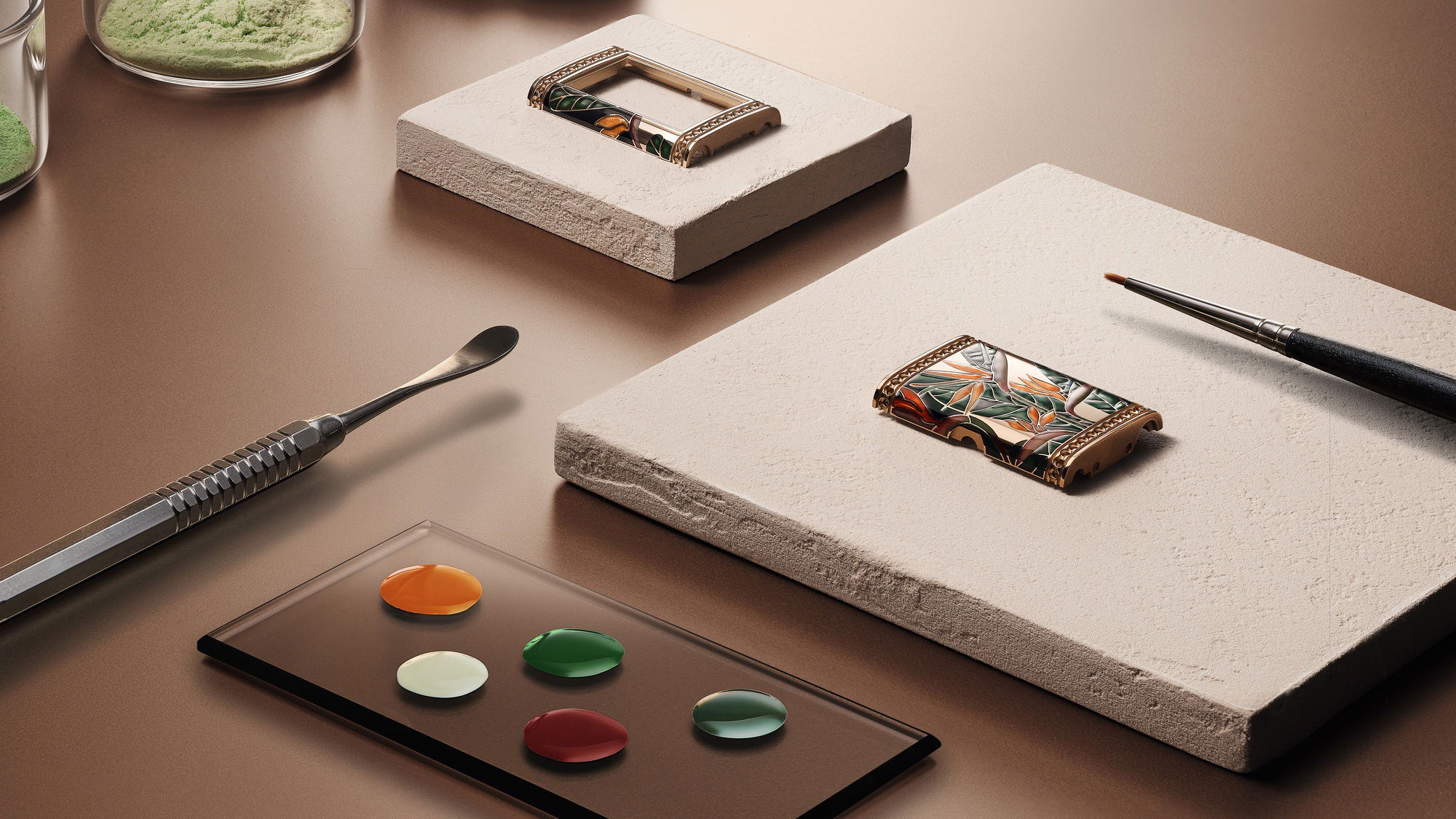 Jaeger-LeCoultre Reverso One Precious Flowers – Hibiscus Enamel Q3292422 Replica 5