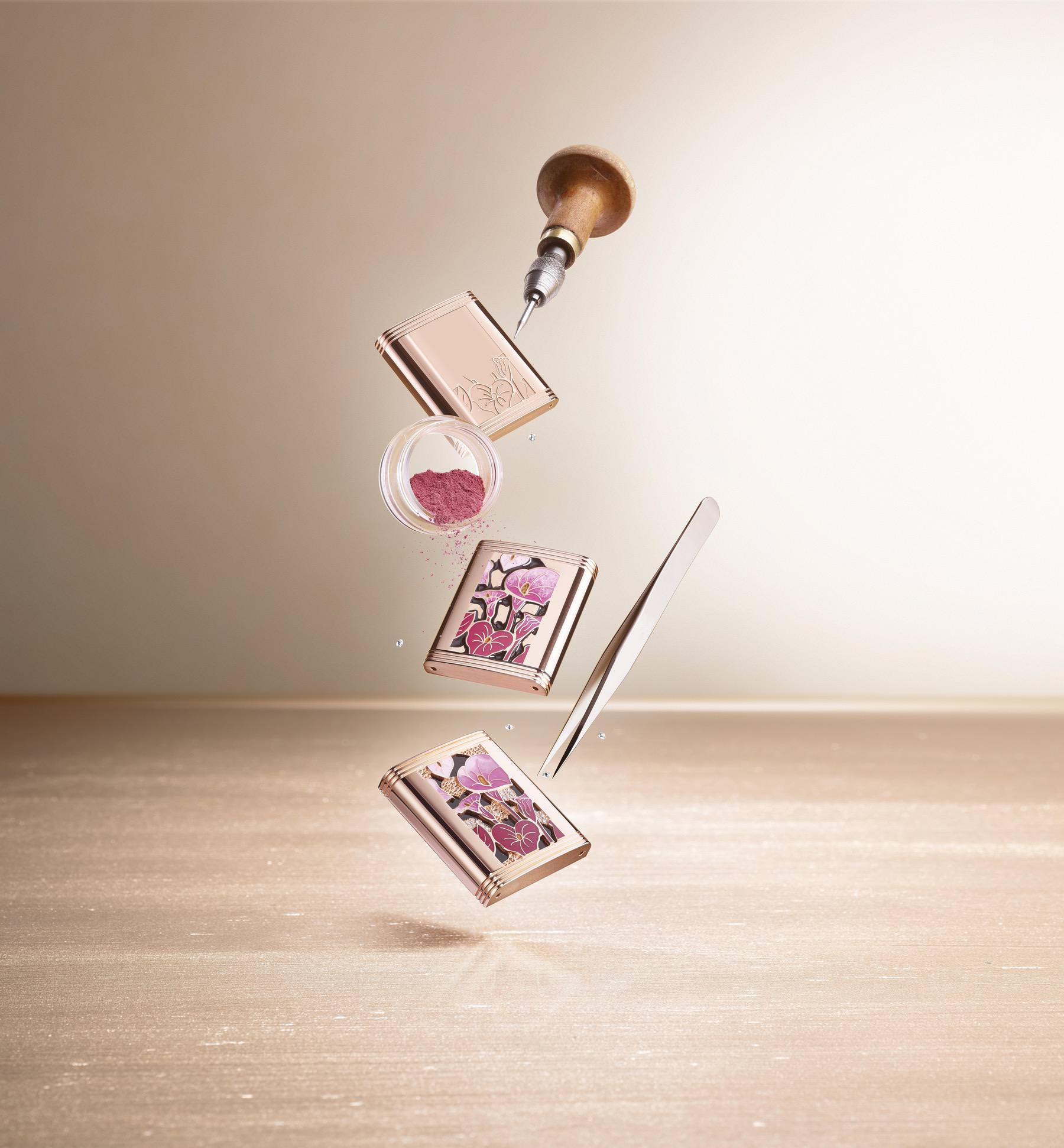 Jaeger-LeCoultre Reverso One Precious Flowers Pink Arums Q3292430 Replica 5