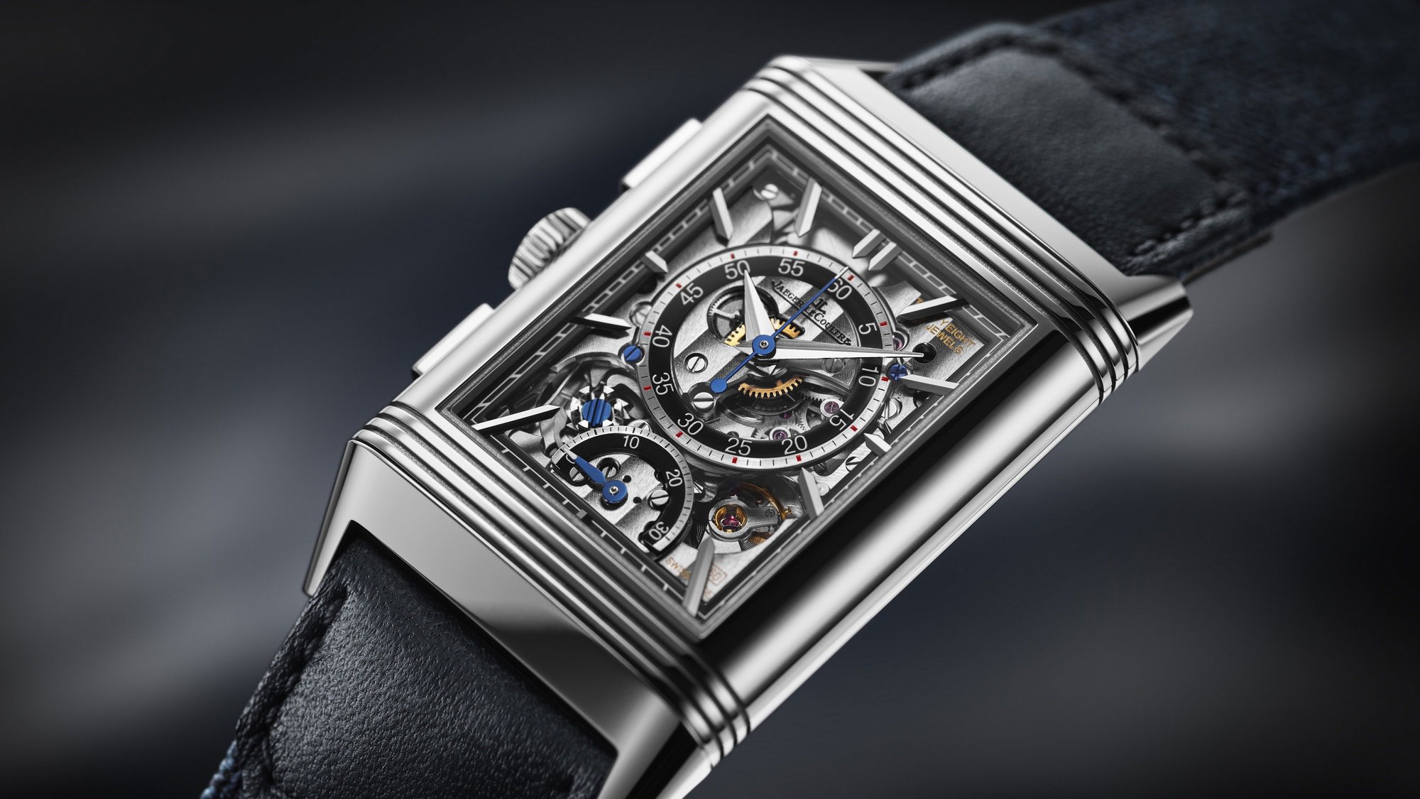 IMG_9081 Jaeger-LeCoultre Reverso Tribute Chronograph Q389848J Replica 5