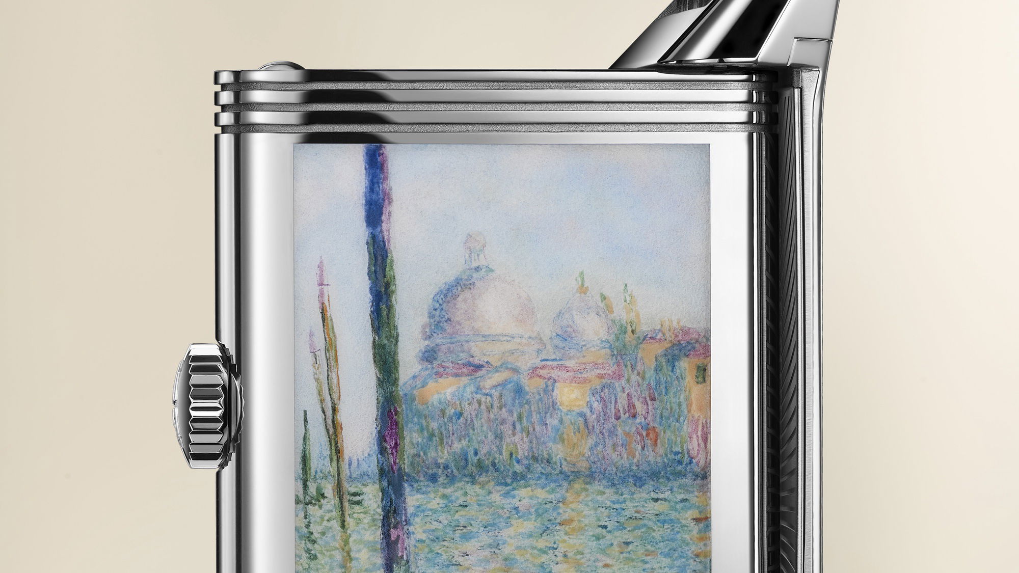 Jaeger-LeCoultre Reverso Tribute Enamel Monet – The Grand Canal Q39334M5 Replica 5