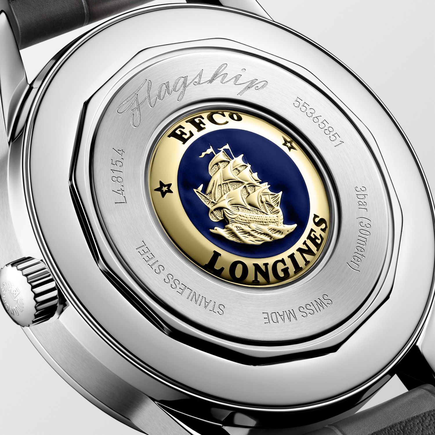 Longines Flagship Heritage Moonphase L4.815.4.72.2 Replica 5