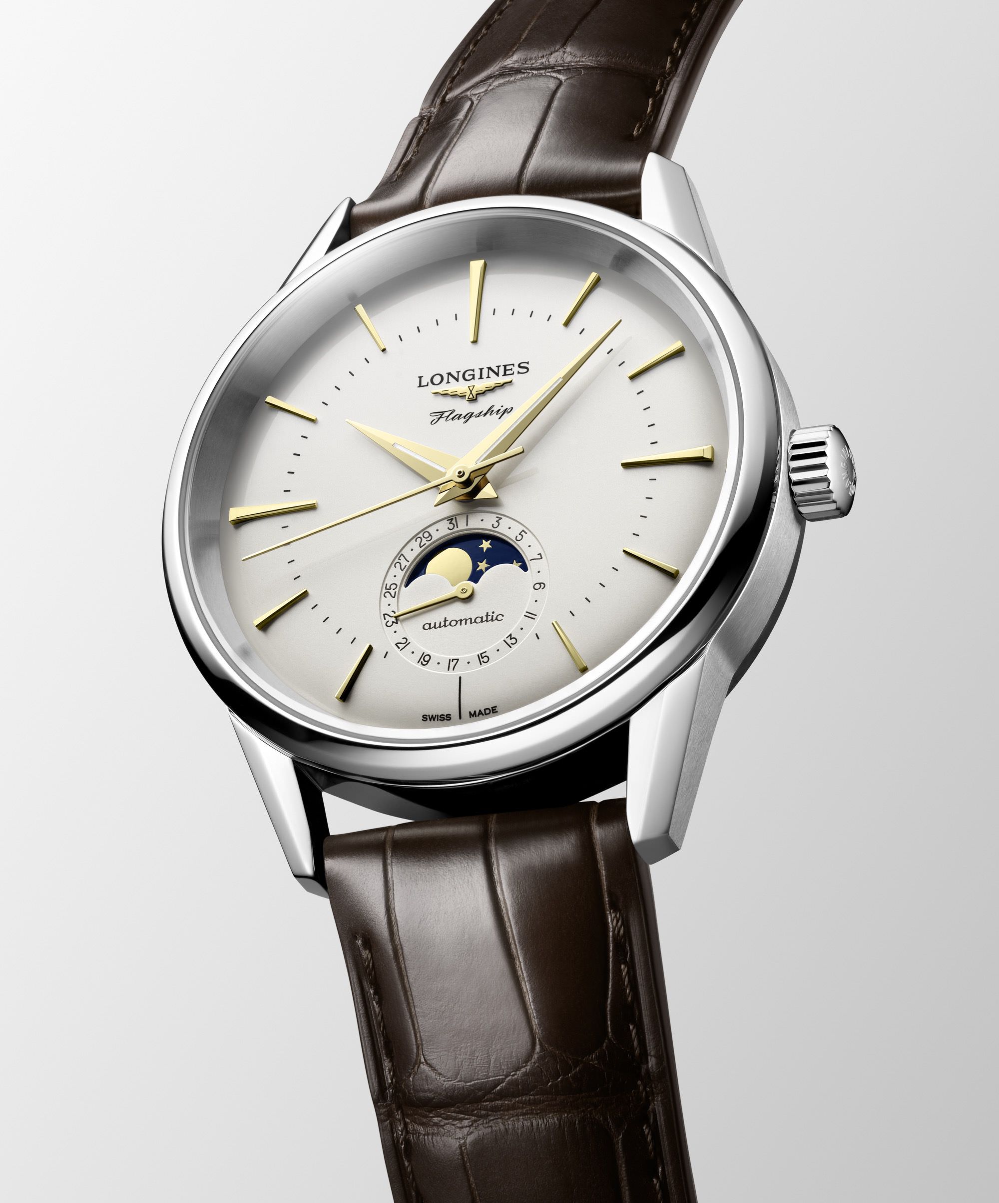 IMG_9081 Longines Flagship Heritage Moonphase L4.815.4.78.2 Replica 5