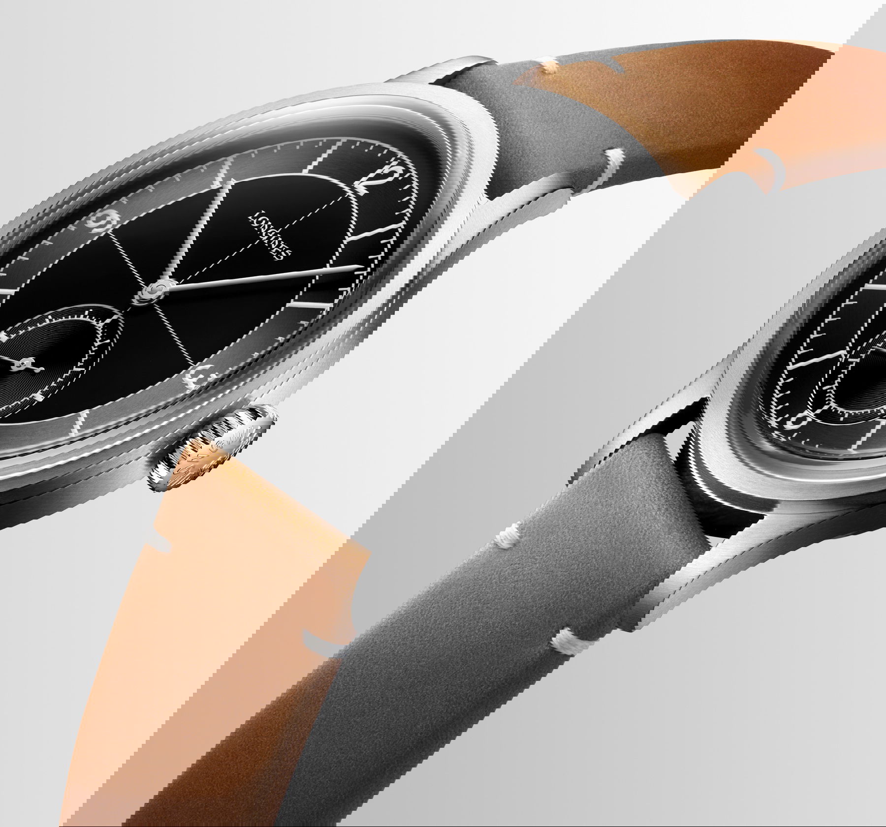 IMG_9081 Longines Heritage Classic Sector Dial L2.828.4.53.2 Replica 5