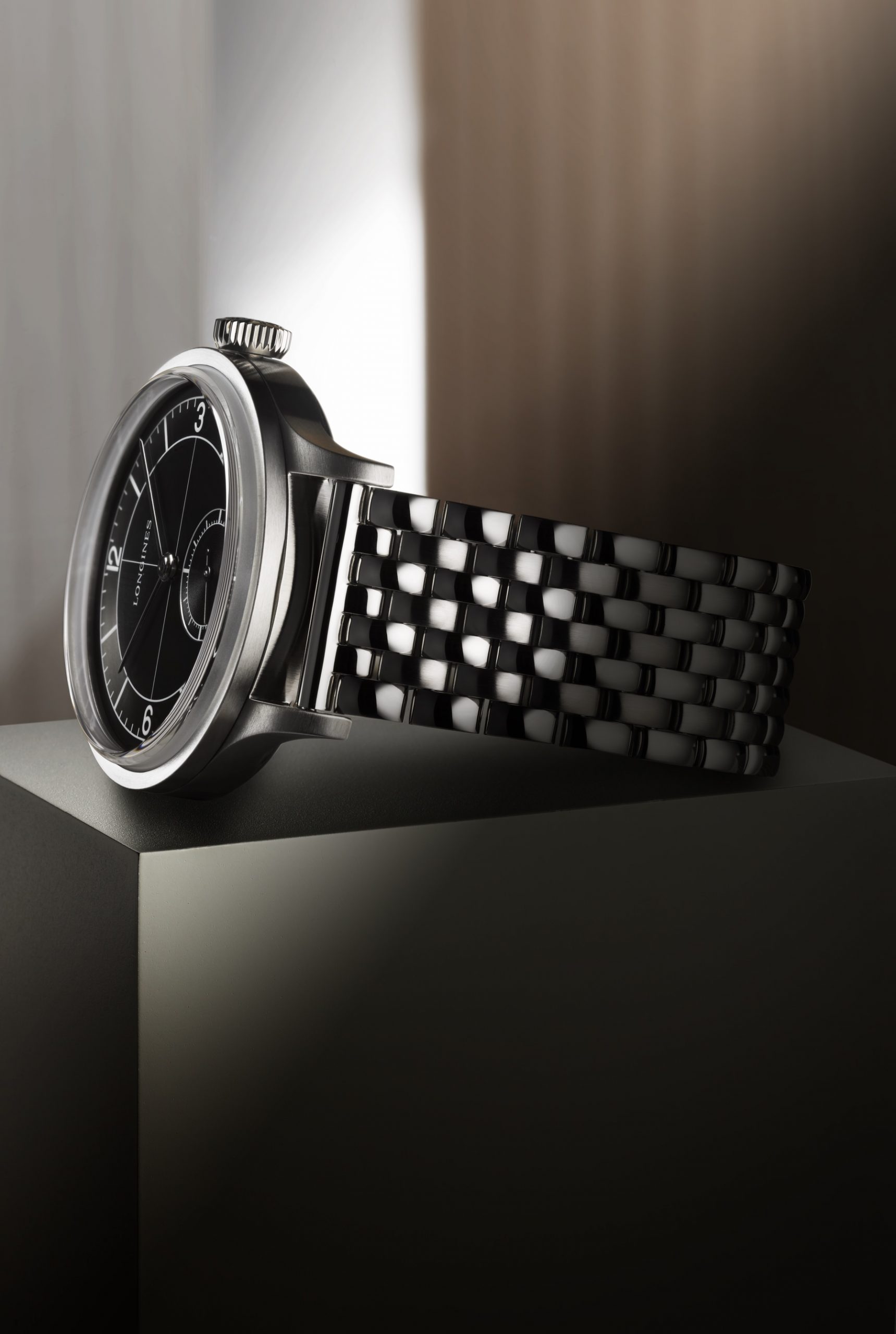 IMG_9081 Longines Heritage Classic Sector Dial L2.828.4.53.6 Replica 5