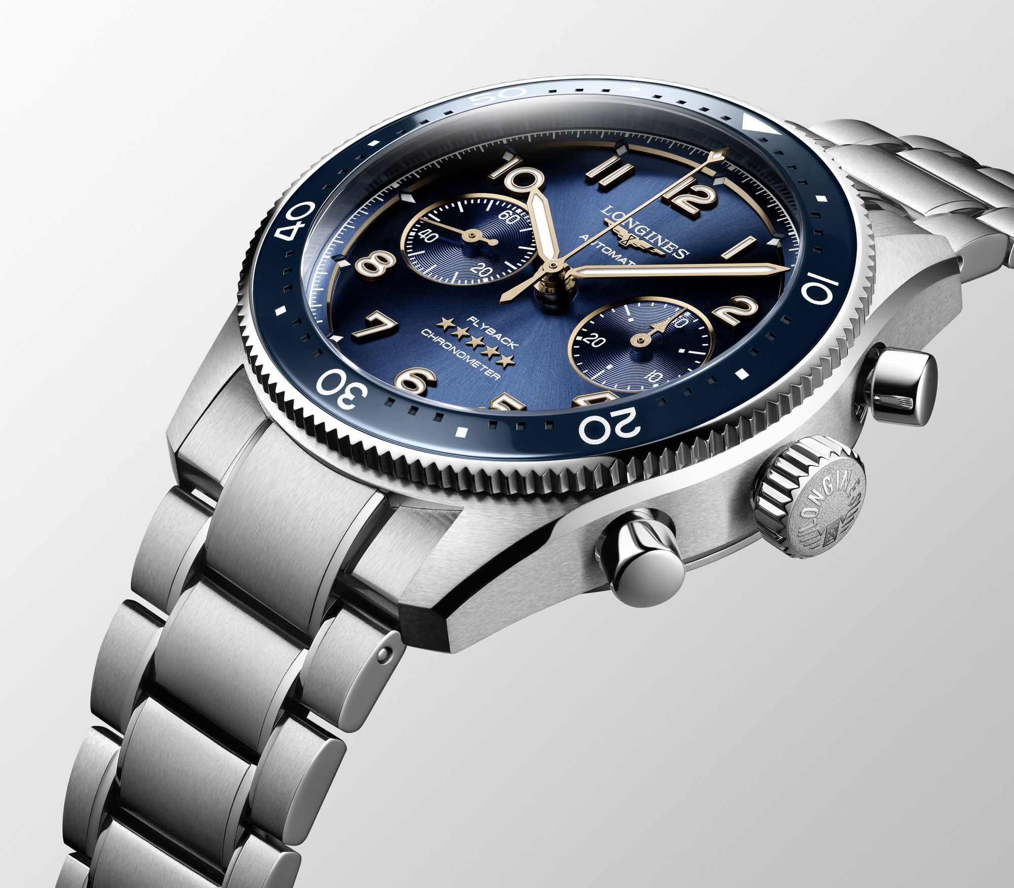 IMG_9081 Longines Spirit Flyback “Pioneering Flyback Chronographs” L3.812.4.93.6 Replica 5