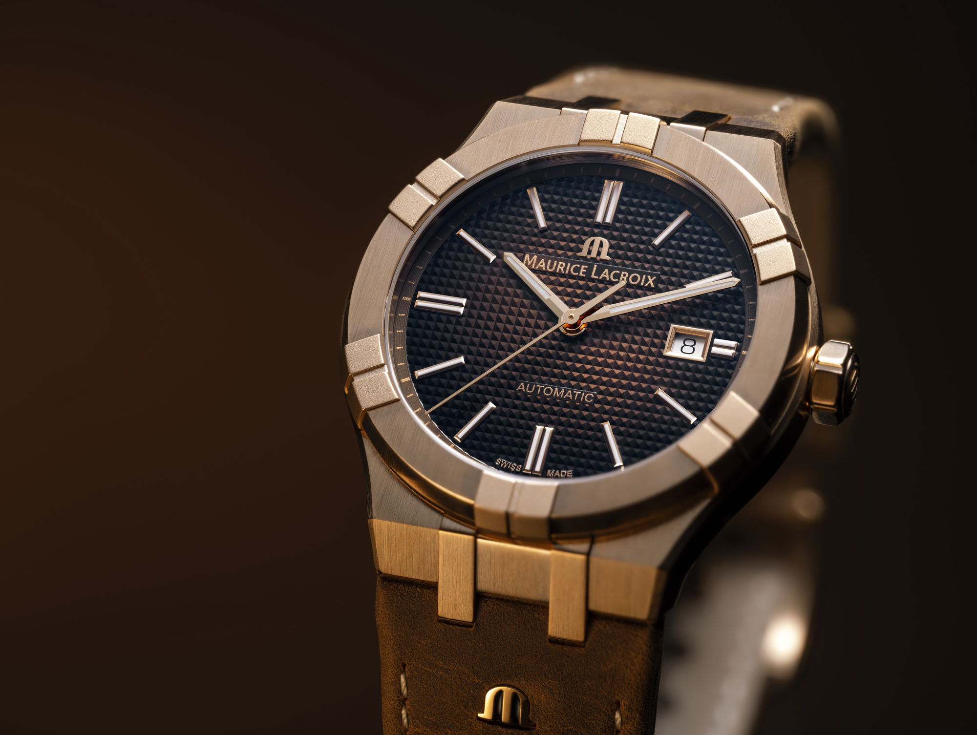 Maurice Lacroix Aikon Automatic Bronze AI6008-BRZ01-730-3 Replica 5