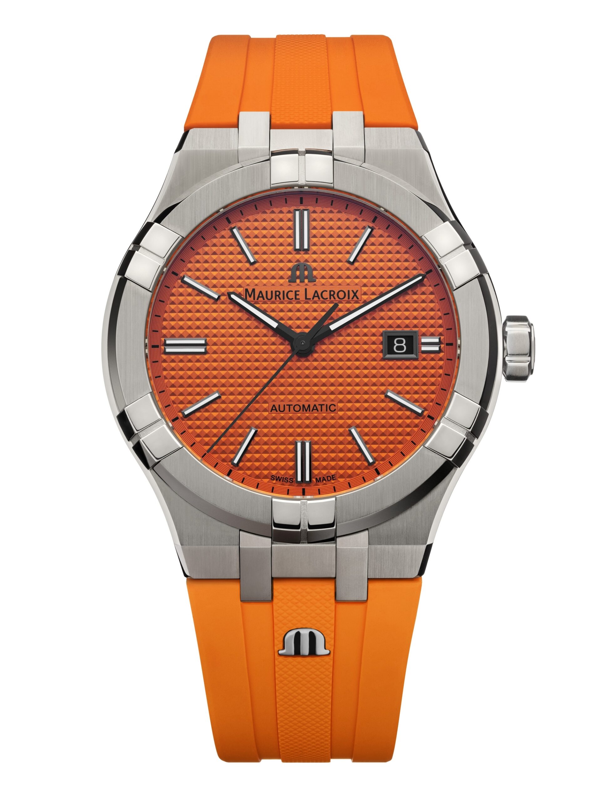 Maurice Lacroix Aikon Automatic Limited Summer Edition 39 AI6008-SS00F-530-E Replica 5