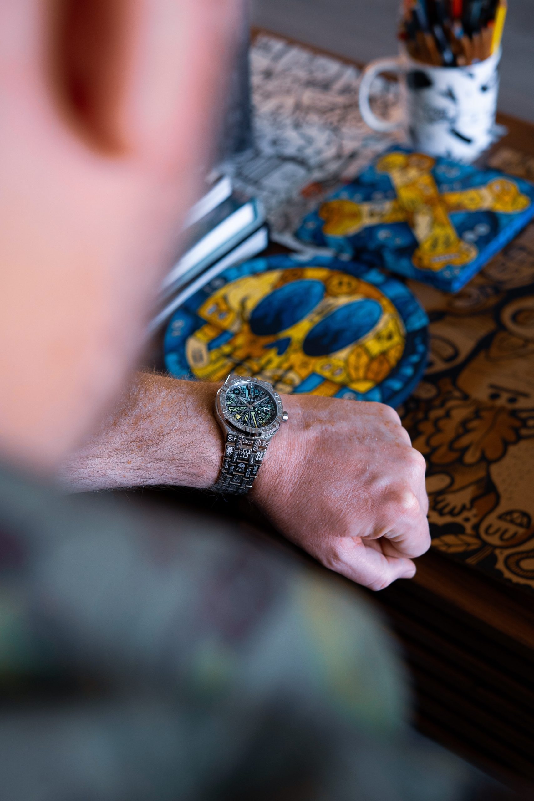 IMG_9081 Maurice Lacroix AIKON Automatic Wotto Limited Edition AI6008-SS009-090-1 Replica 5