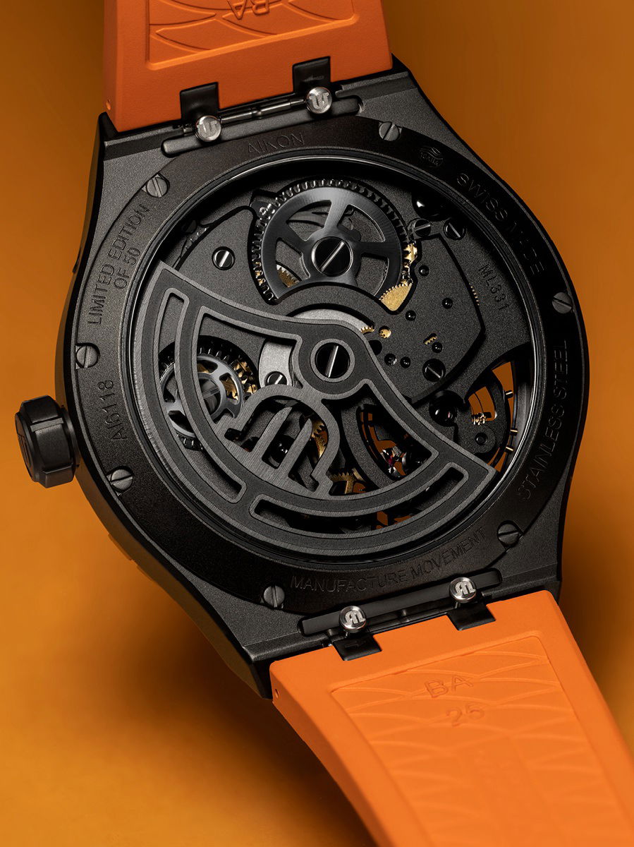 Maurice Lacroix Aikon Master Grand Date Technicolor 45 AI6118-DLB0J-530-J Replica 5