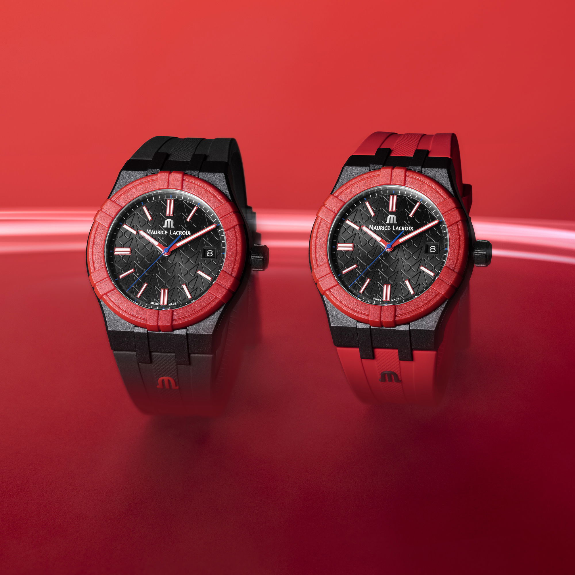 IMG_9081 Maurice Lacroix Aikon Quartz #TIDE MAHINDRA AI2008-04000-400-J Replica 5