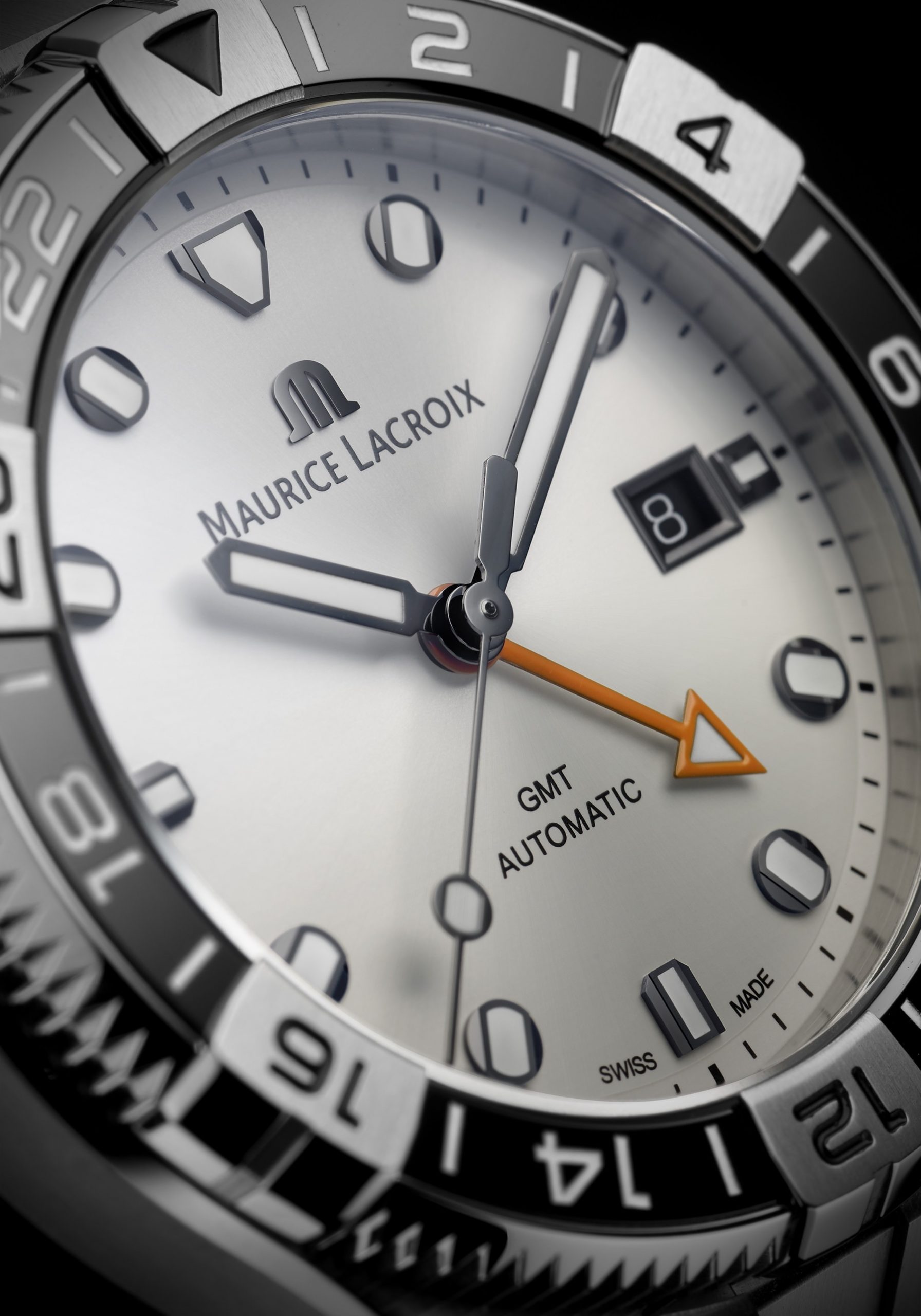 Maurice Lacroix Aikon Venturer GMT 43mm AI6158-SS00F-130-A Replica 5