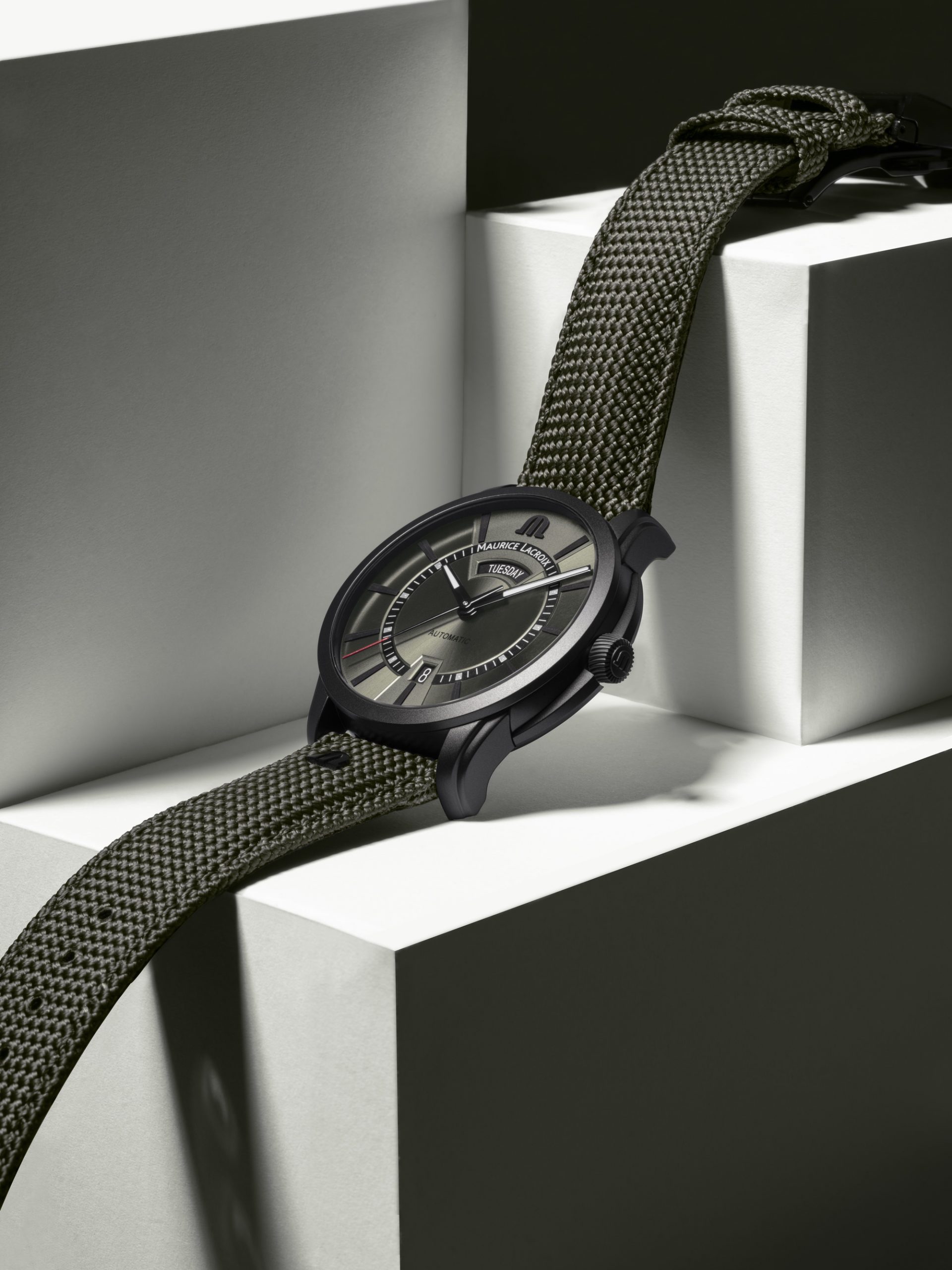 Maurice Lacroix Pontos Day Date PT6358-DLB04-430-5 Replica 5