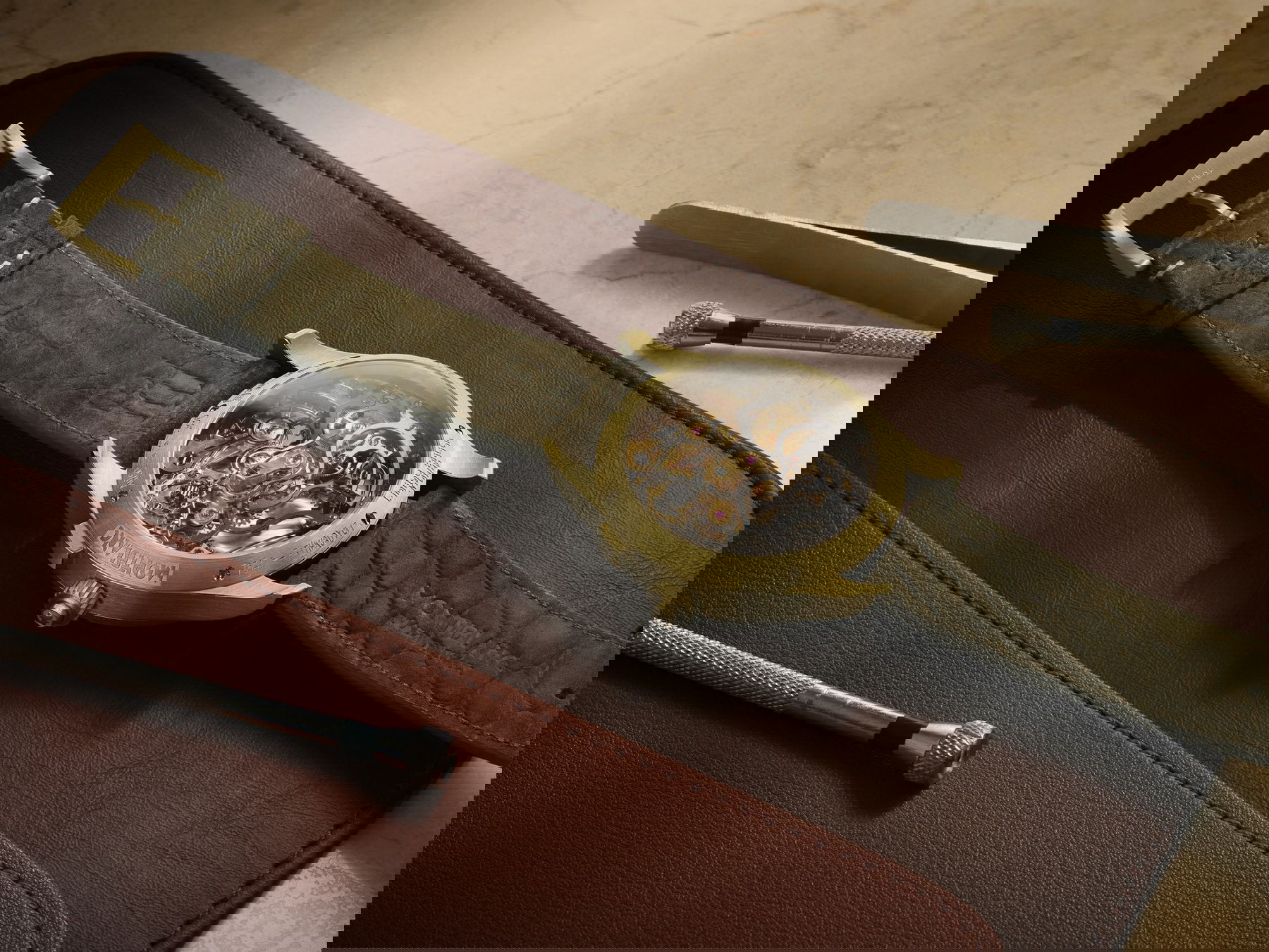 IMG_9081 Montblanc 1858 Split Second Chronograph Limited Edition 18 128085 Replica 5