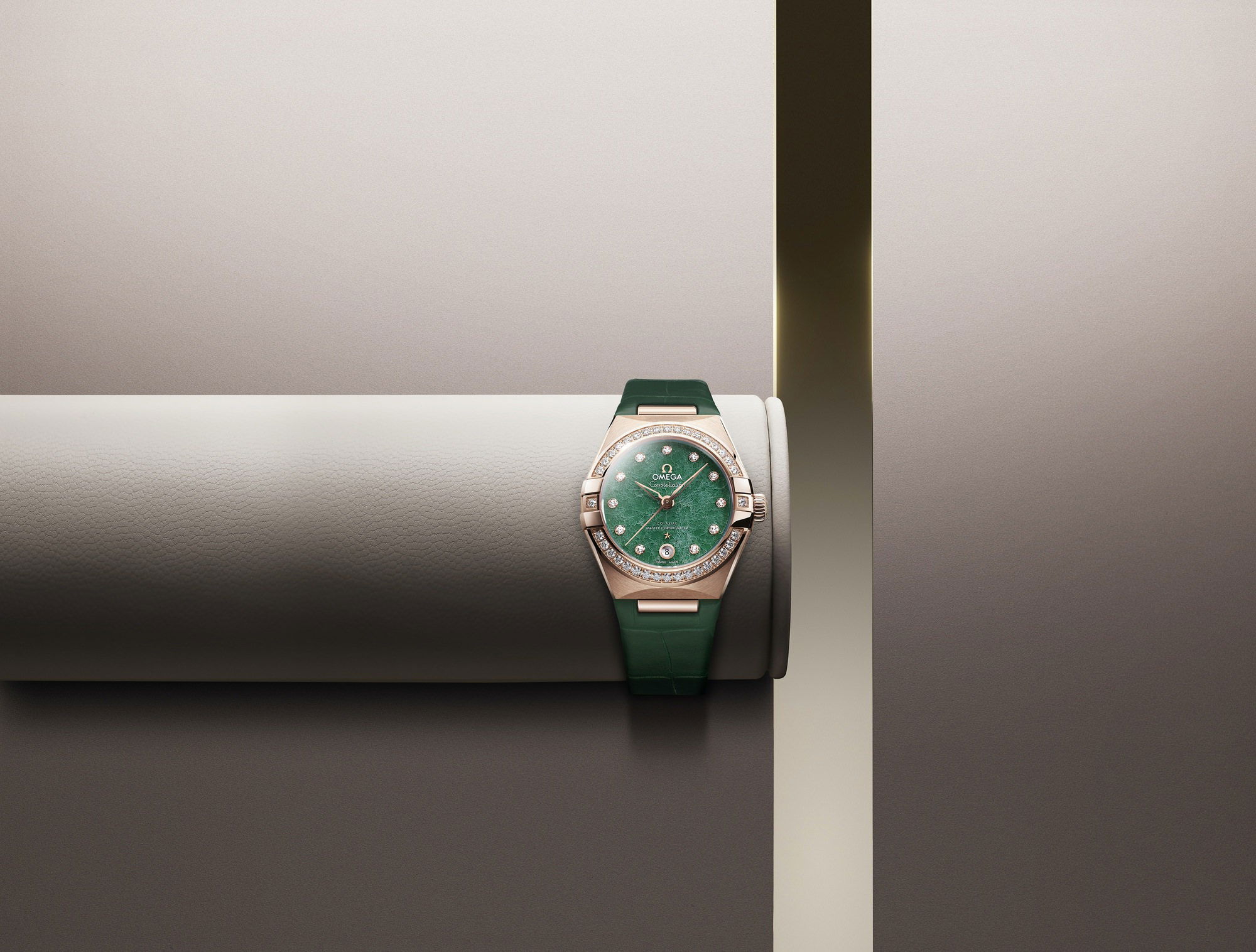 Omega Constellation Aventurine Co-Axial Master Chronometer 131.58.29.20.99.005 Replica 5