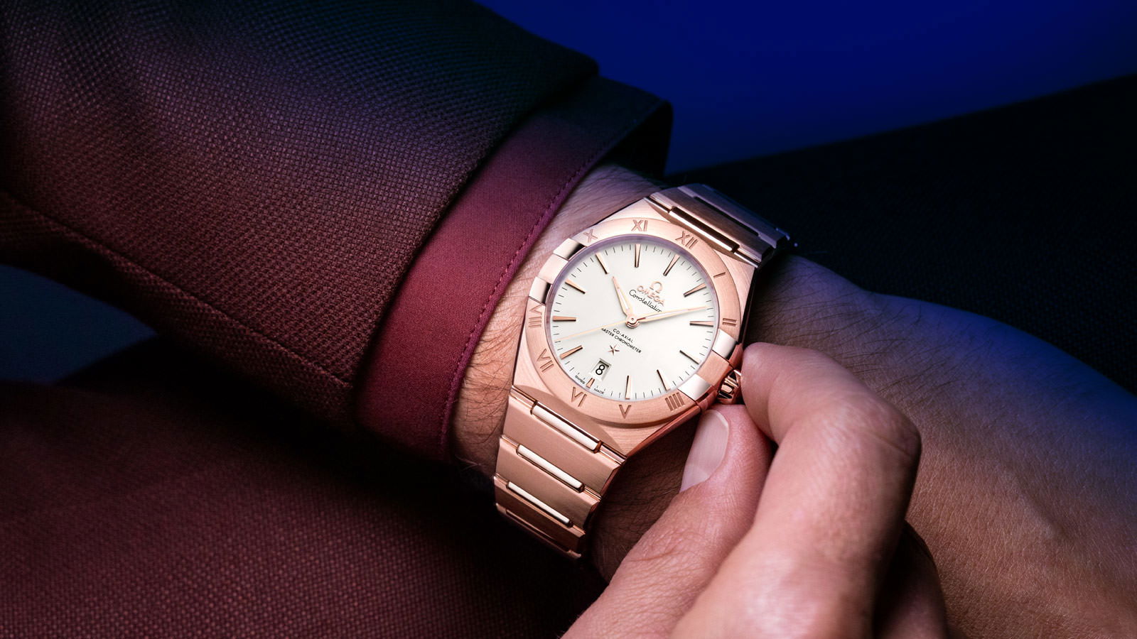 Omega Constellation Co-Axial Master Chronometer 39 mm 131.50.39.20.02.001 Replica 5