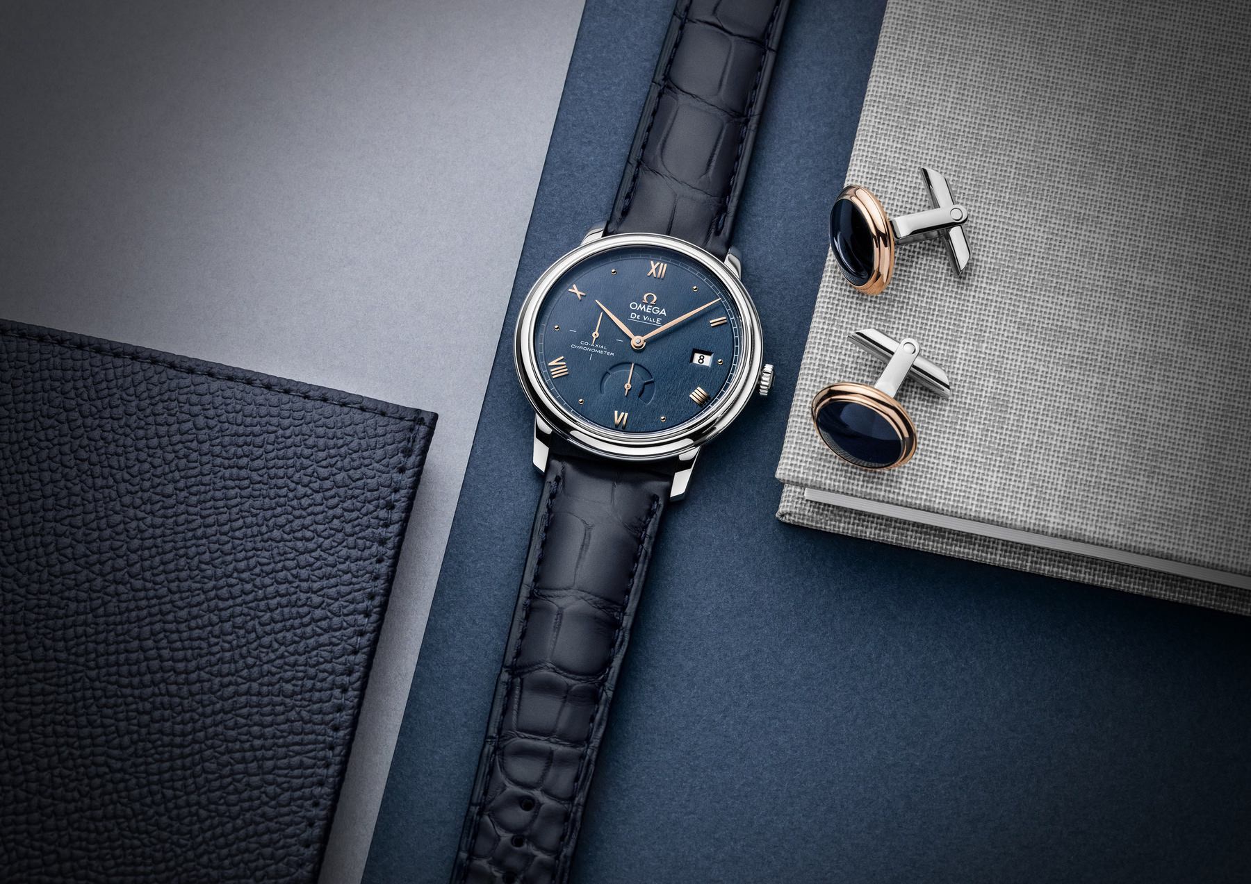 IMG_9081 Omega De Ville Prestige Co-Axial Chronometer Power Reserve 39.5 mm 424.13.40.21.03.003 Replica 5