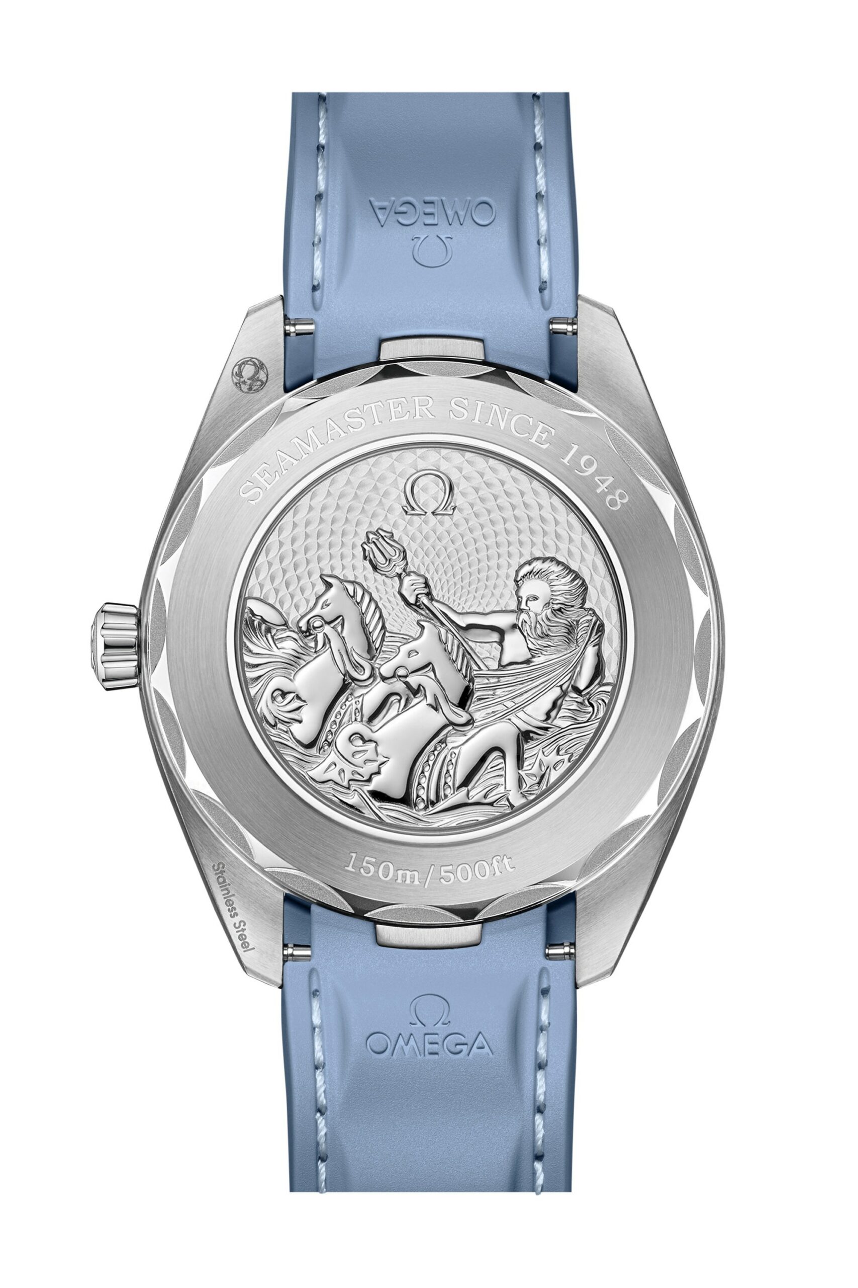 IMG_9081 Omega Seamaster Aqua Terra 150M Co-Axial Master Chronometer Summer Blue 220.12.41.21.03.008 Replica 5