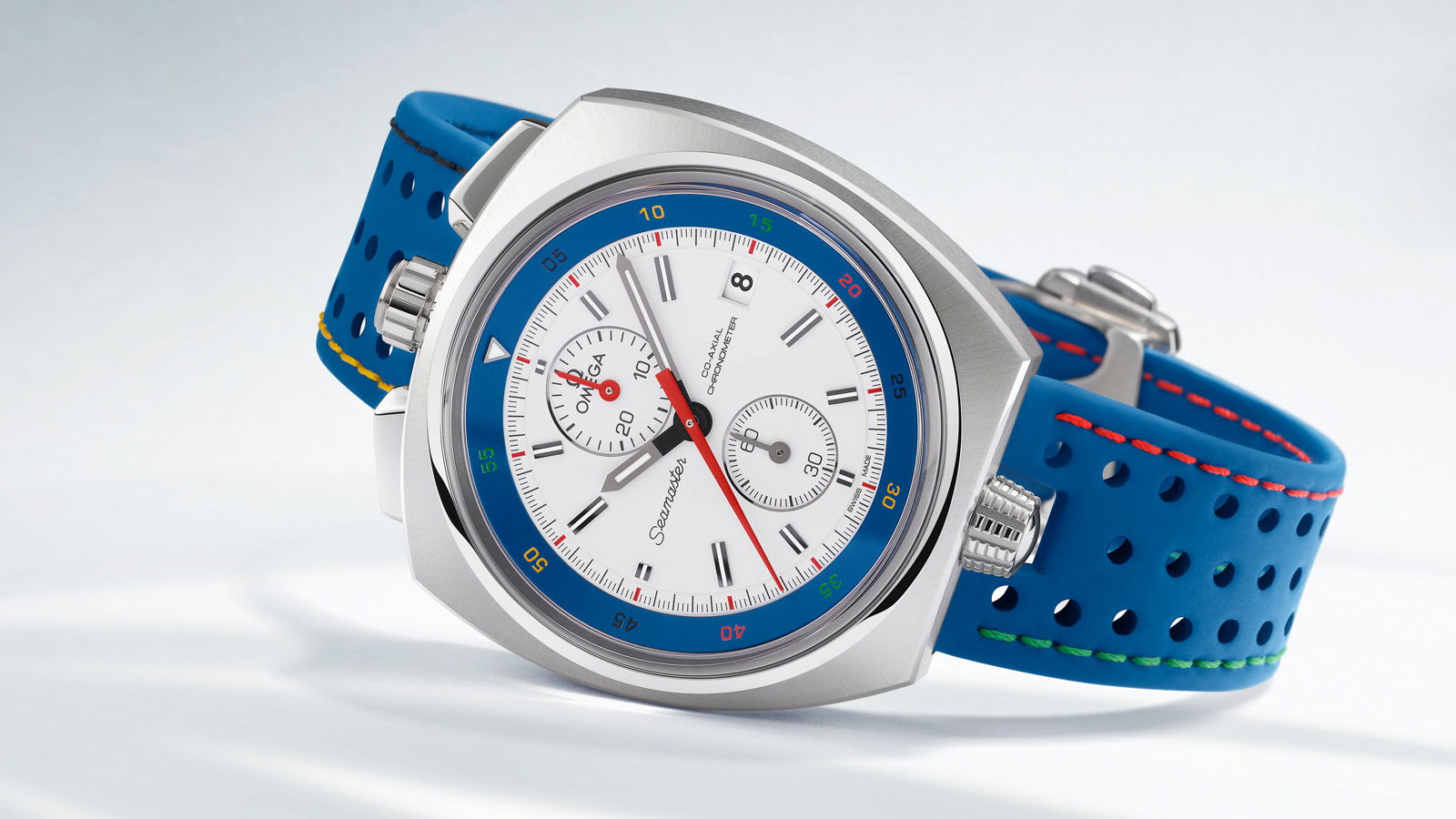 Omega Seamaster Bullhead Co-Axial Chronometer Chronograph 43 x 43 mm “Rio 2016” Limited Edition 522.12.43.50.04.001 Replica 5