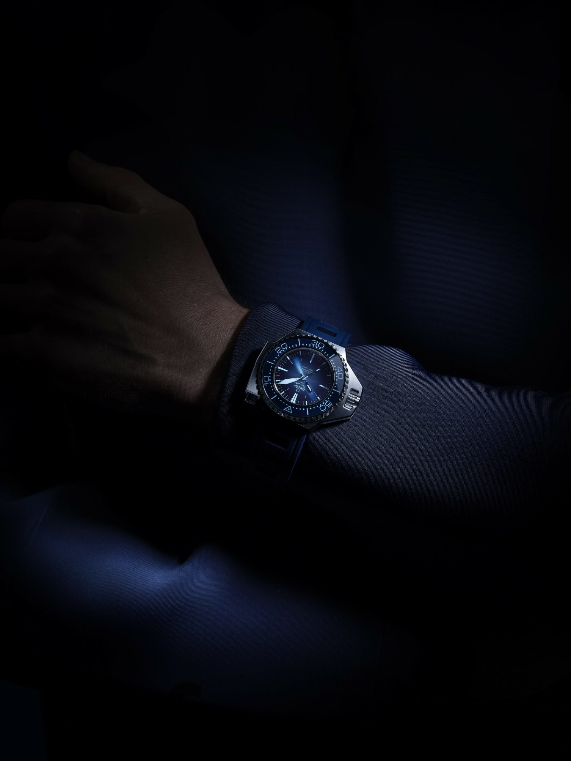 IMG_9081 Omega Seamaster Ploprof 1200M Co-Axial Master Chronometer Summer Blue 227.32.55.21.03.001 Replica 5