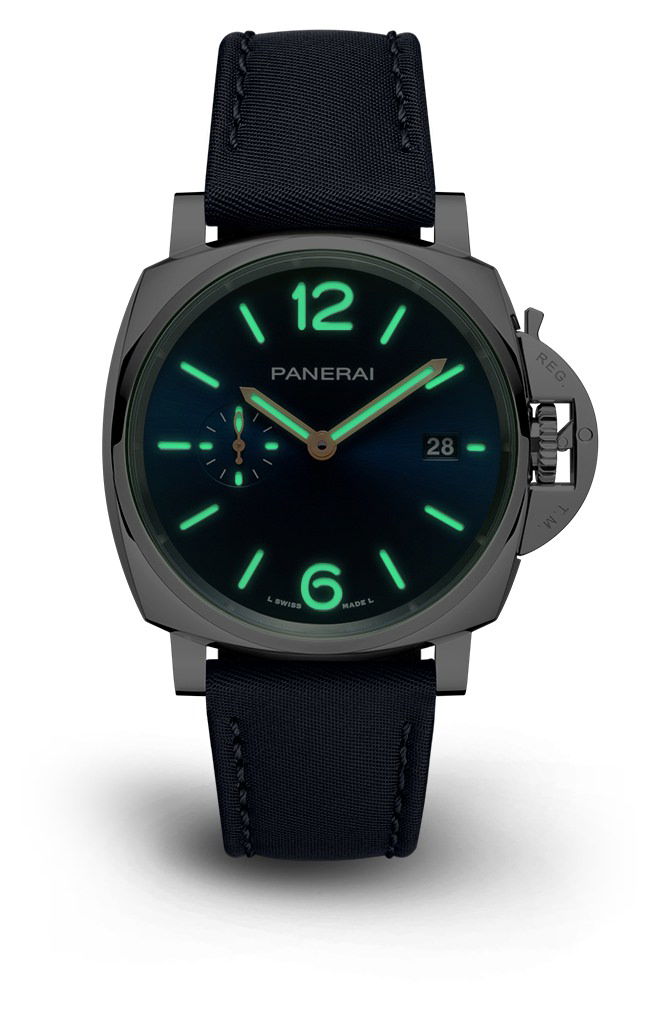 IMG_9081 Panerai Luminor Due Prada Re-Nylon PAM01429 Replica 5