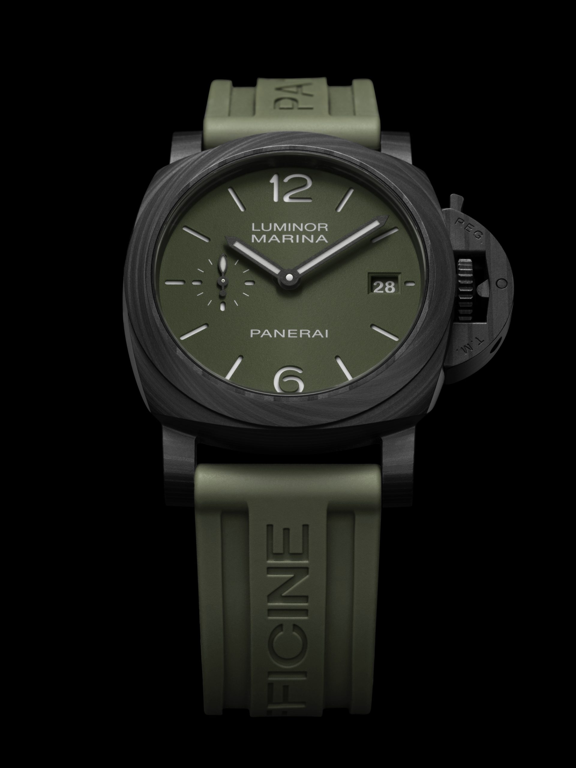 Panerai Luminor Quaranta Carbotech PAM01526 Replica 5