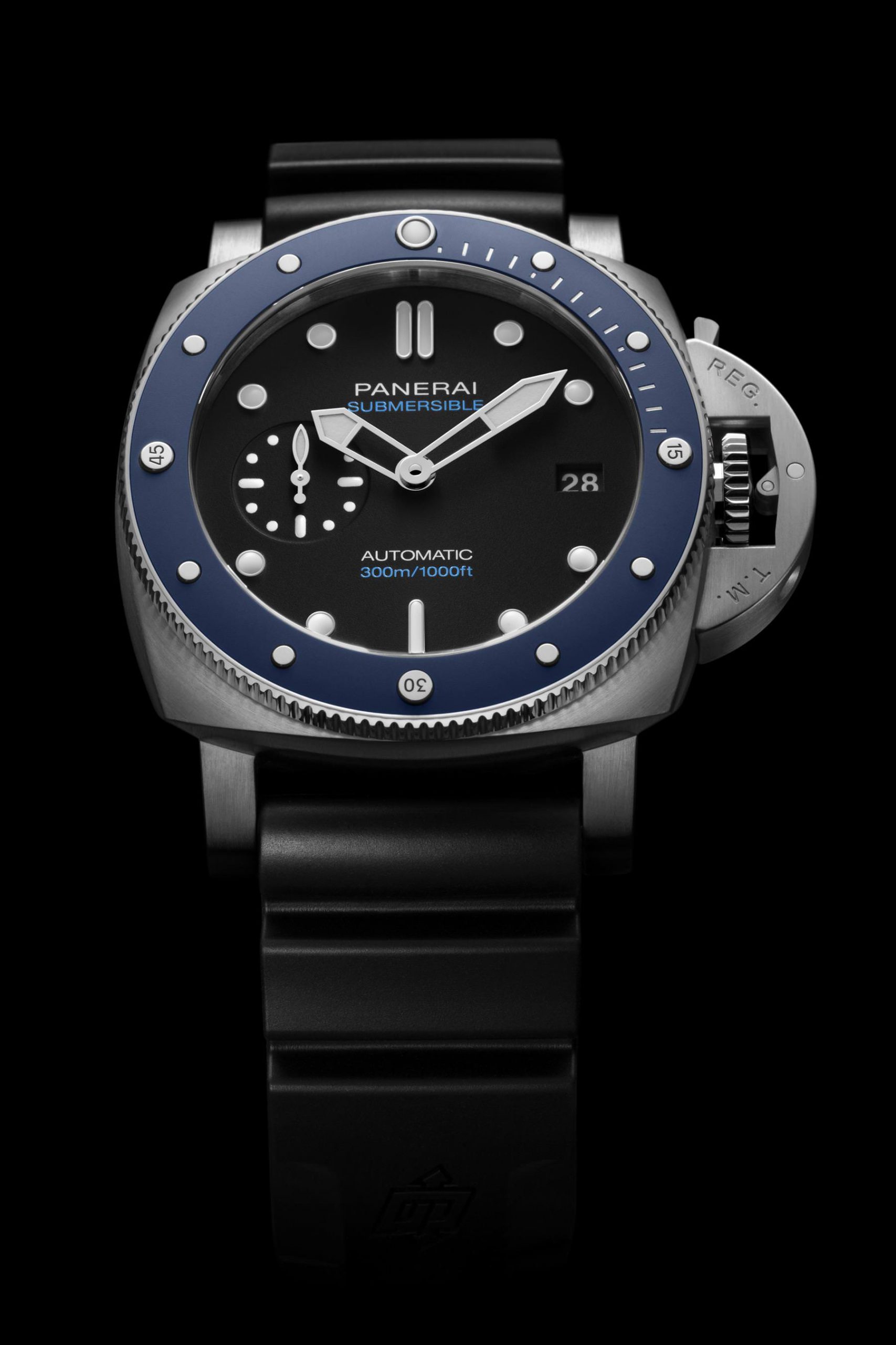 IMG_9081 Panerai Submersible Azzuro PAM01209 Replica 5