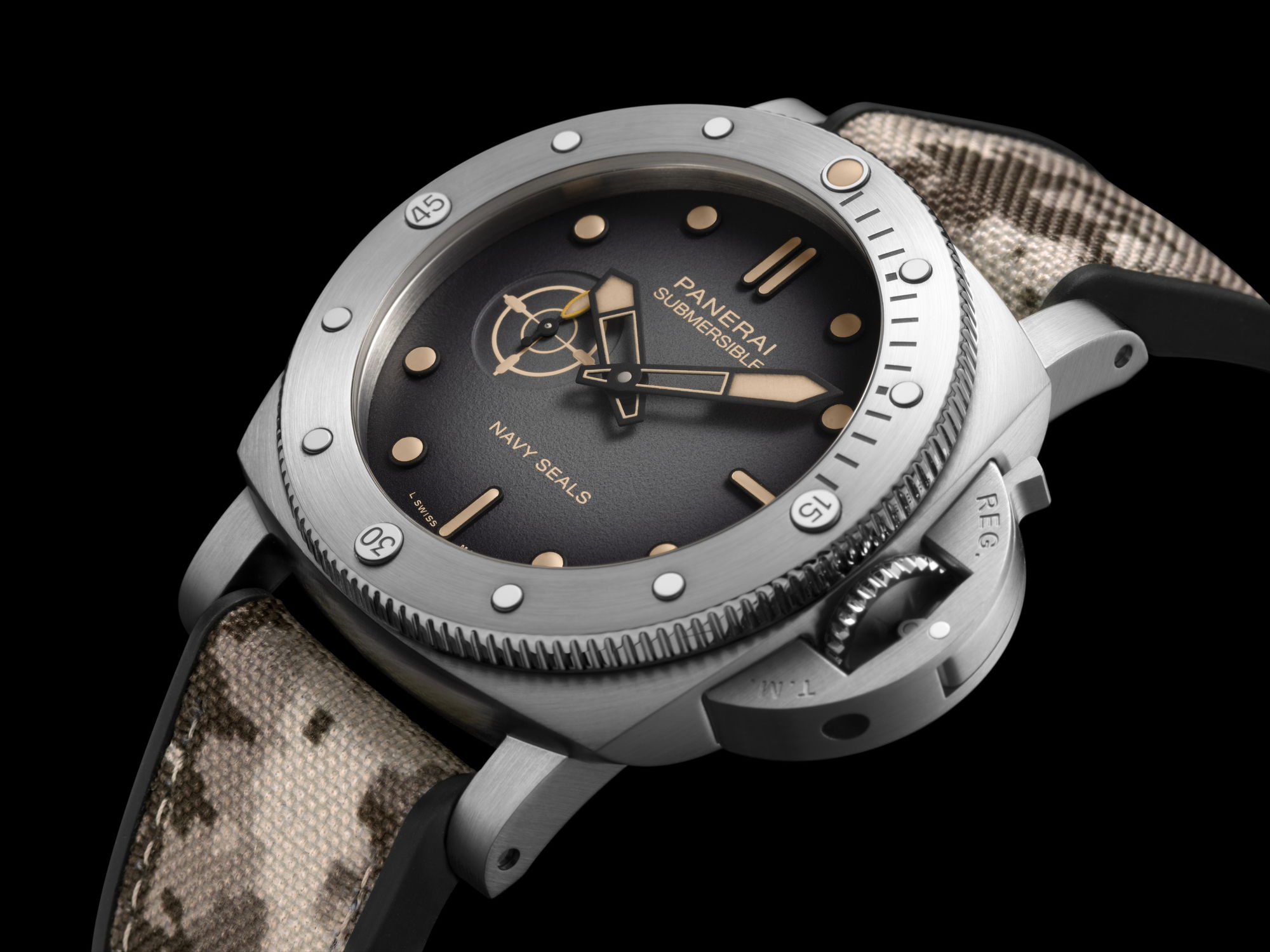 IMG_9081 Panerai Submersible QuarantaQuattro Navy SEALs PAM01518 Replica 5
