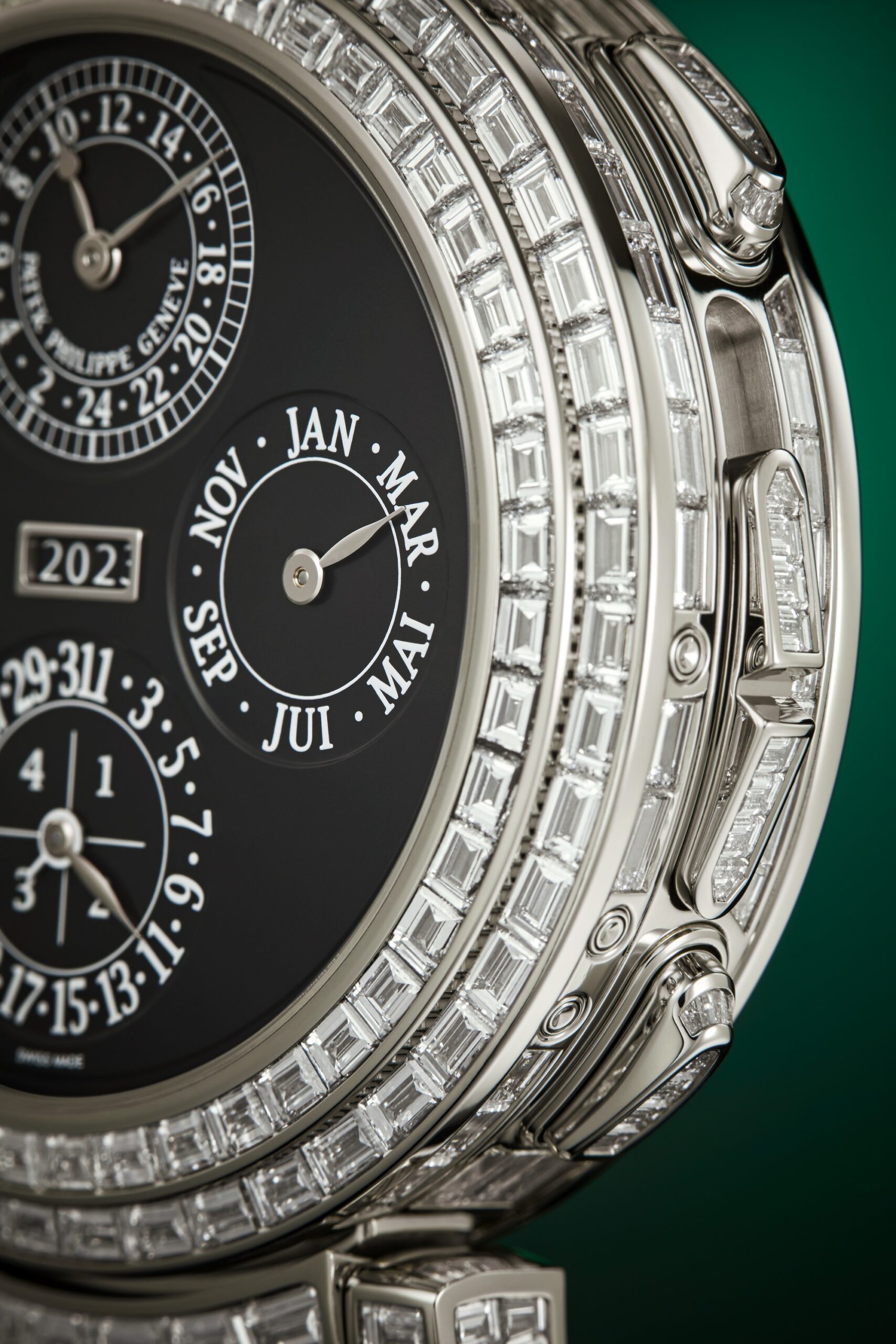 IMG_9081 Patek Philippe Grand Complications Grandmaster Chime Haute Joaillerie 6300/403G-001 Replica 5