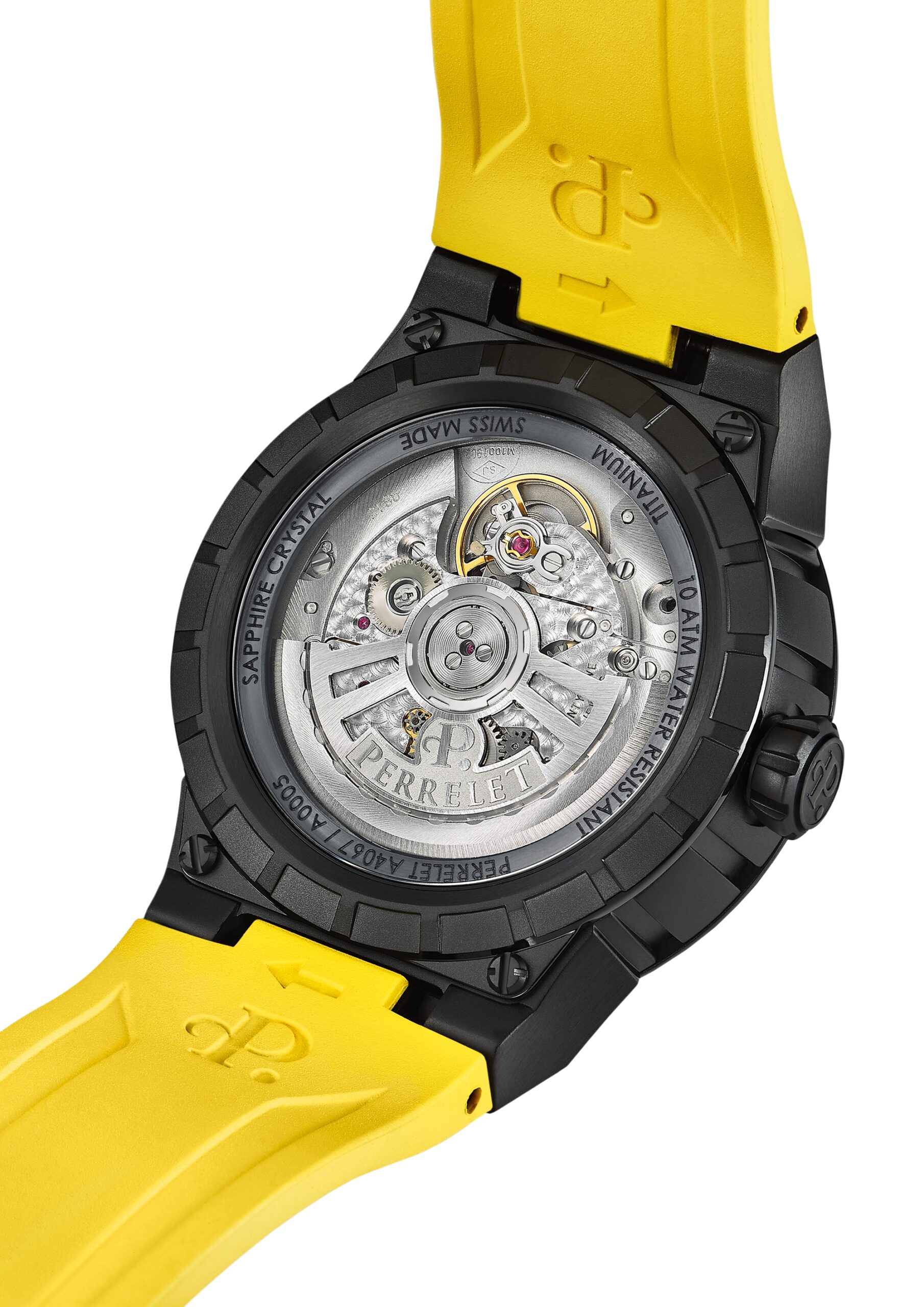 Perrelet Turbine 41 Titanium A4067/1 Replica 5