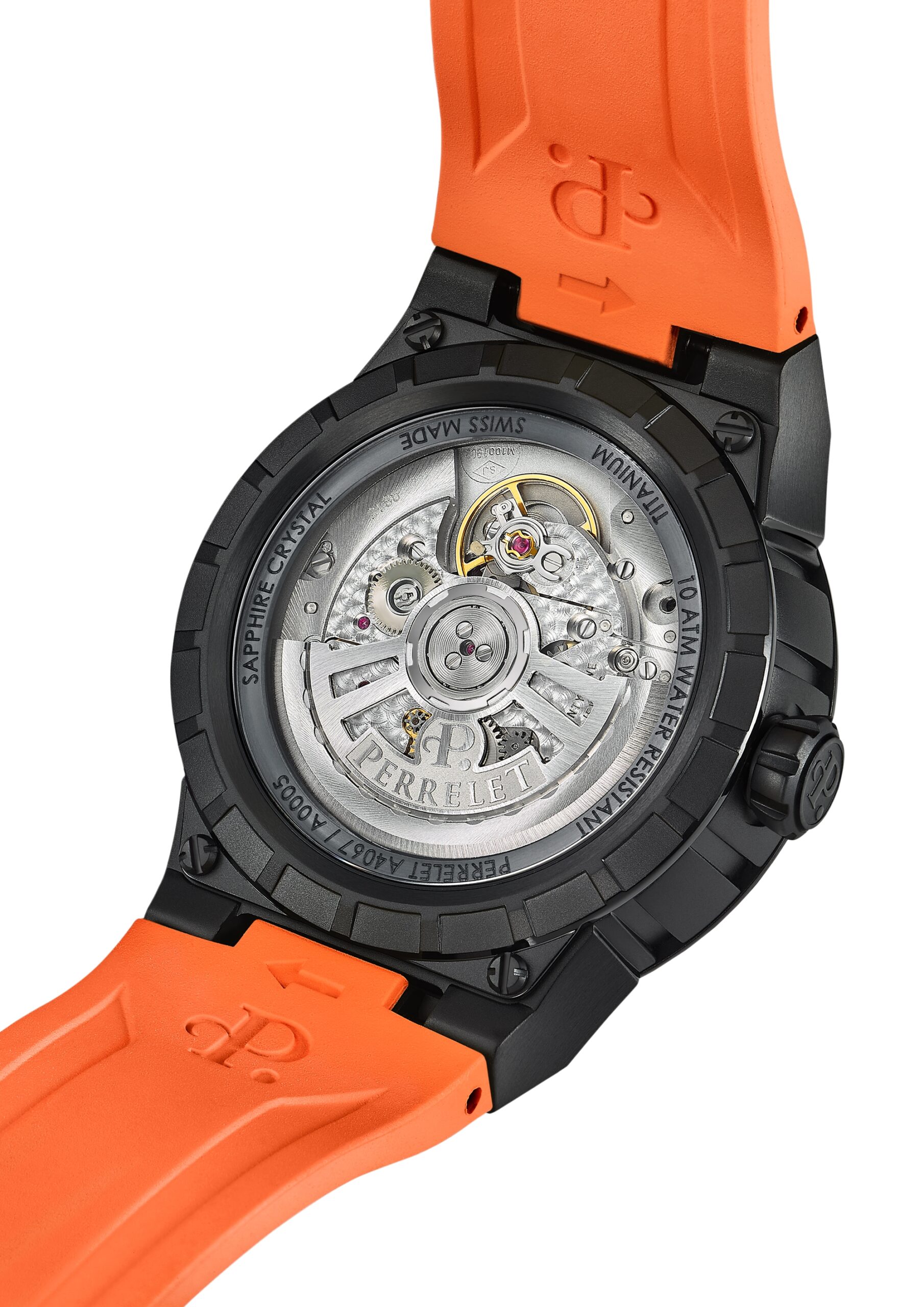 Perrelet Turbine 41 Titanium A4067/3 Replica 5