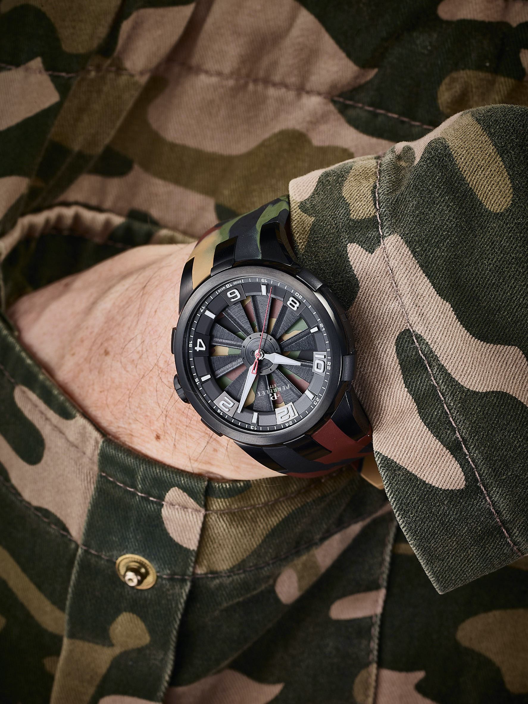 Perrelet Turbine Camouflage Limited Edition A1400/1 Replica 5