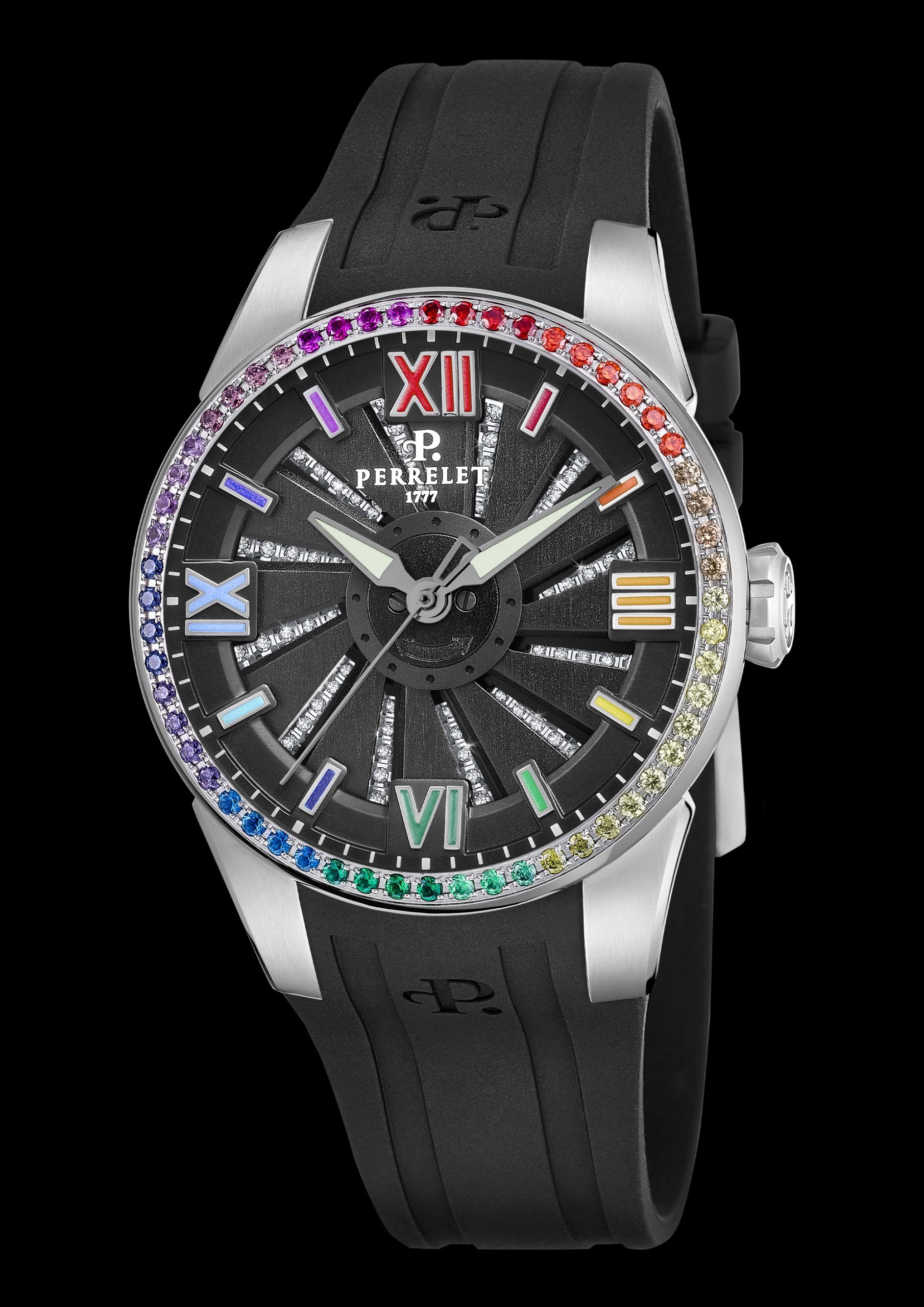 Perrelet Turbine Lady Aurora 37 A4069/8 Replica 5