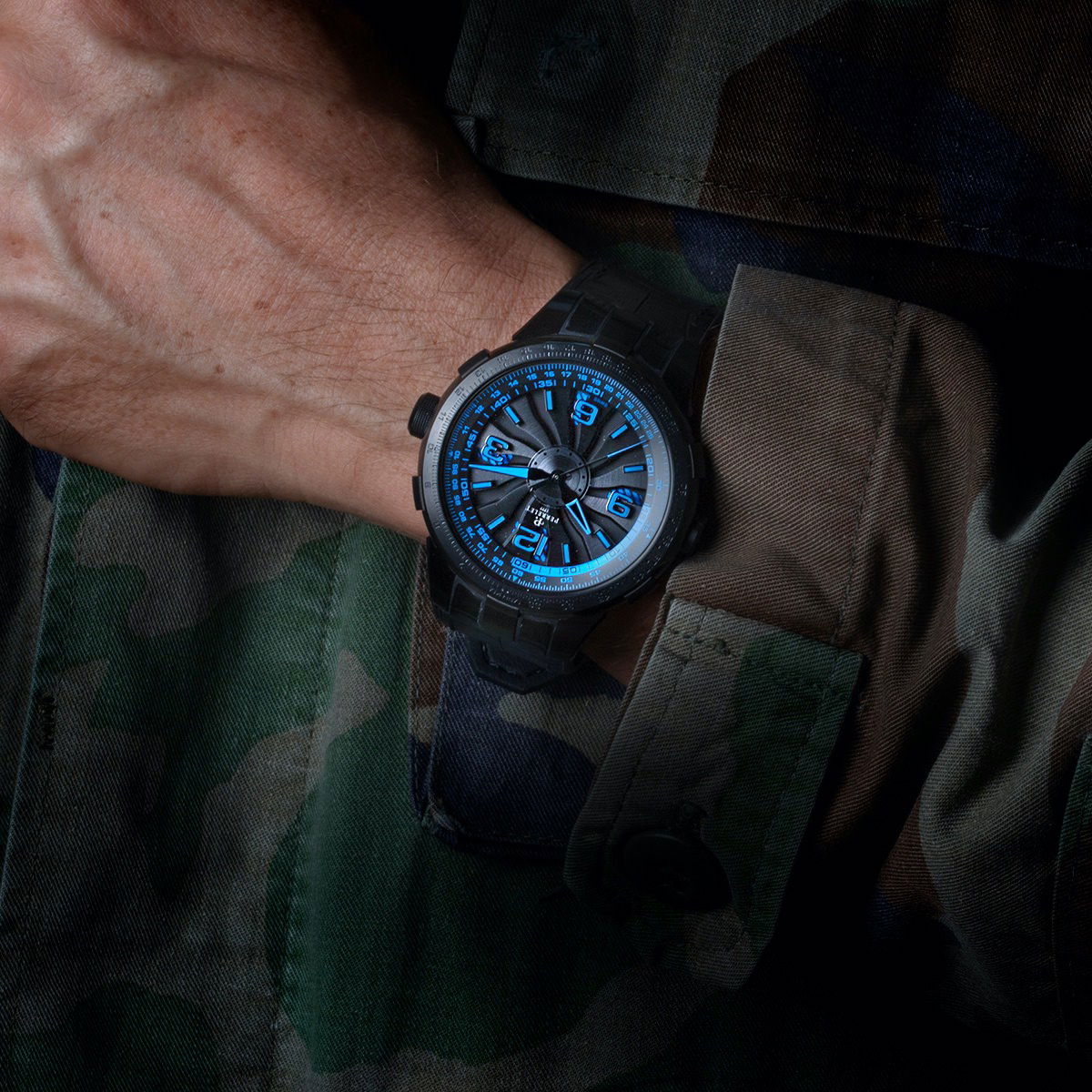 IMG_9081 Perrelet Turbine Pilot A1095/2 Replica 5