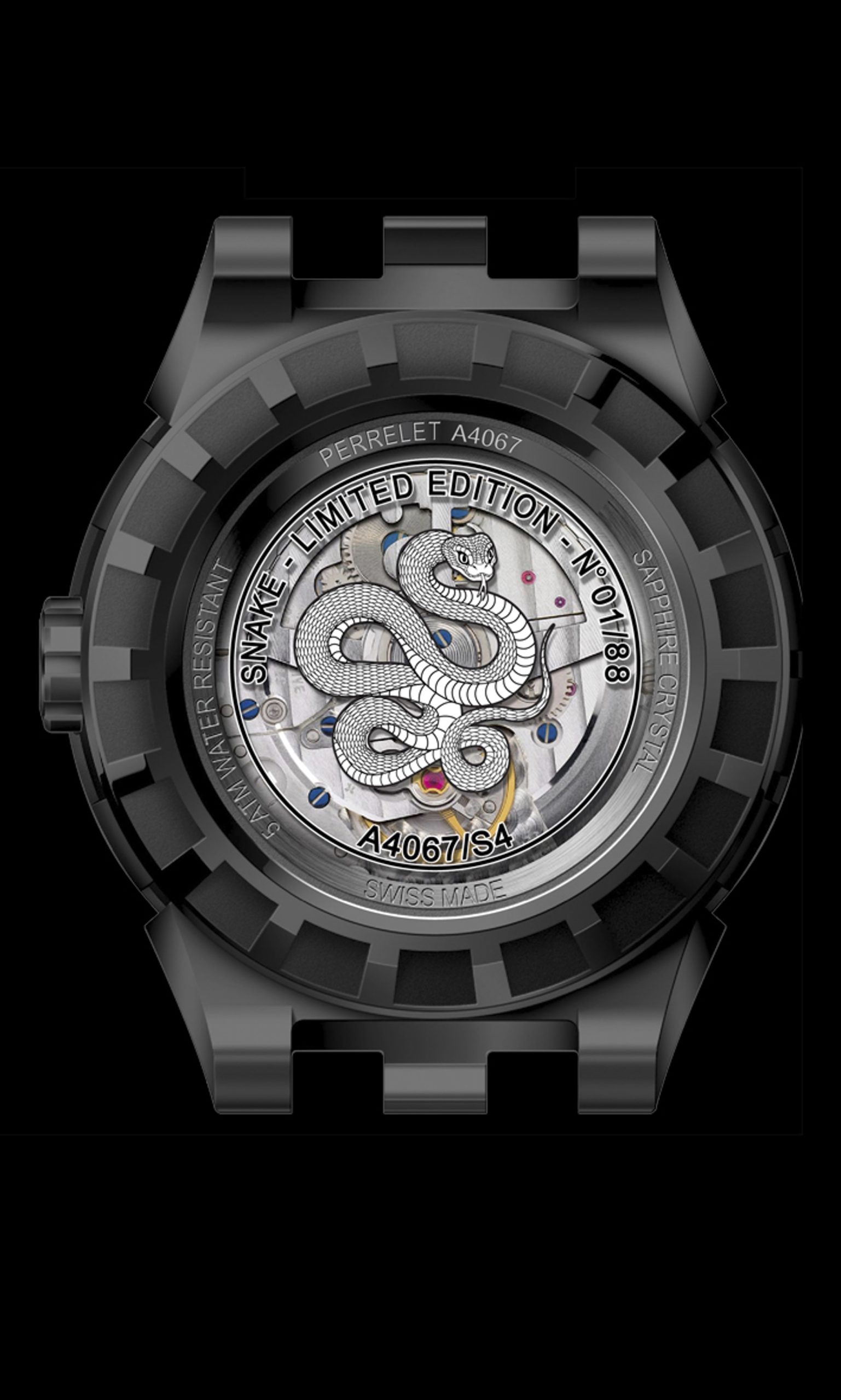 Perrelet Turbine Snake Limited Edition A4067/S4 Replica 5