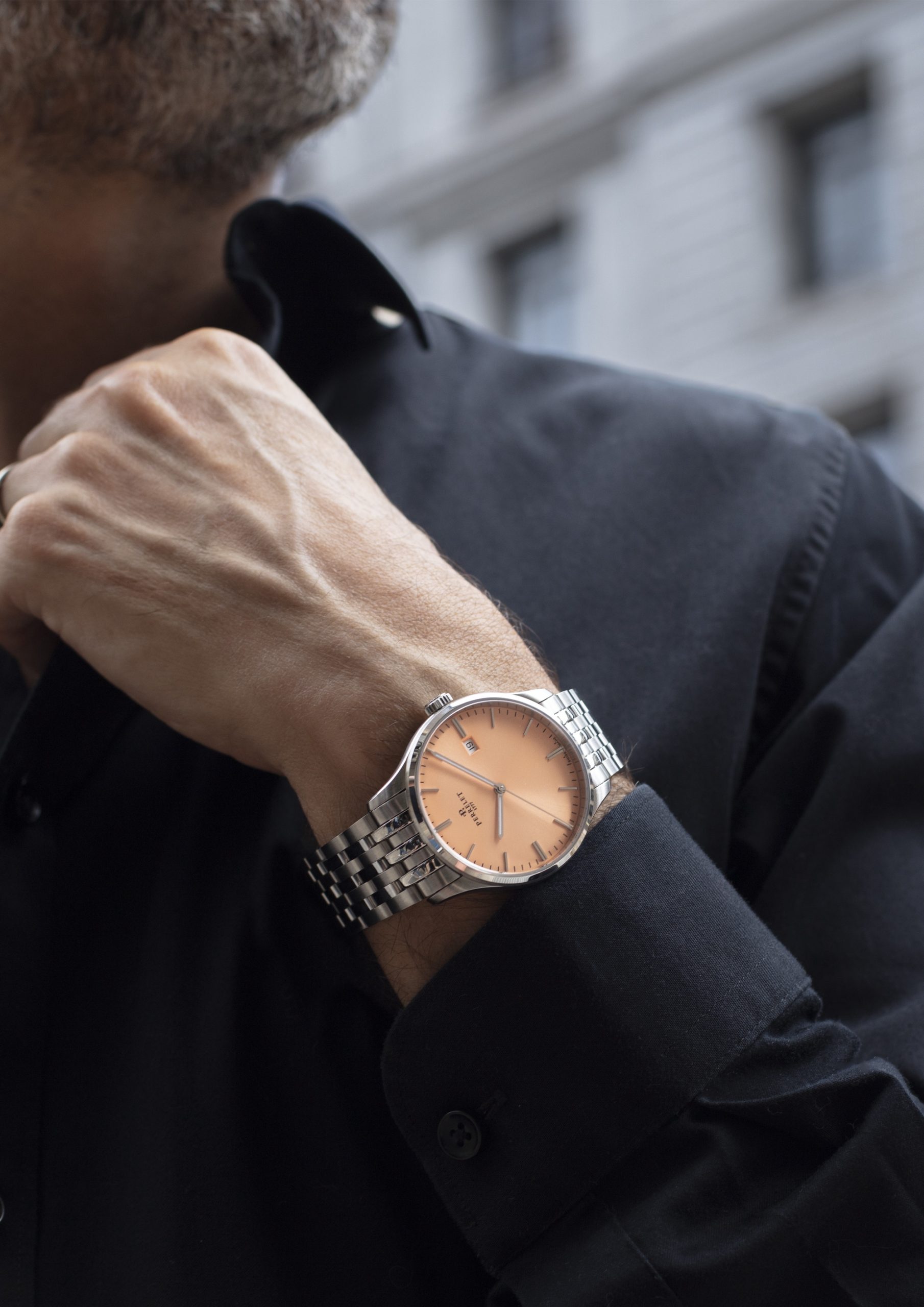 Perrelet Weekend 3 Hands Salmon A1300/F Replica 5