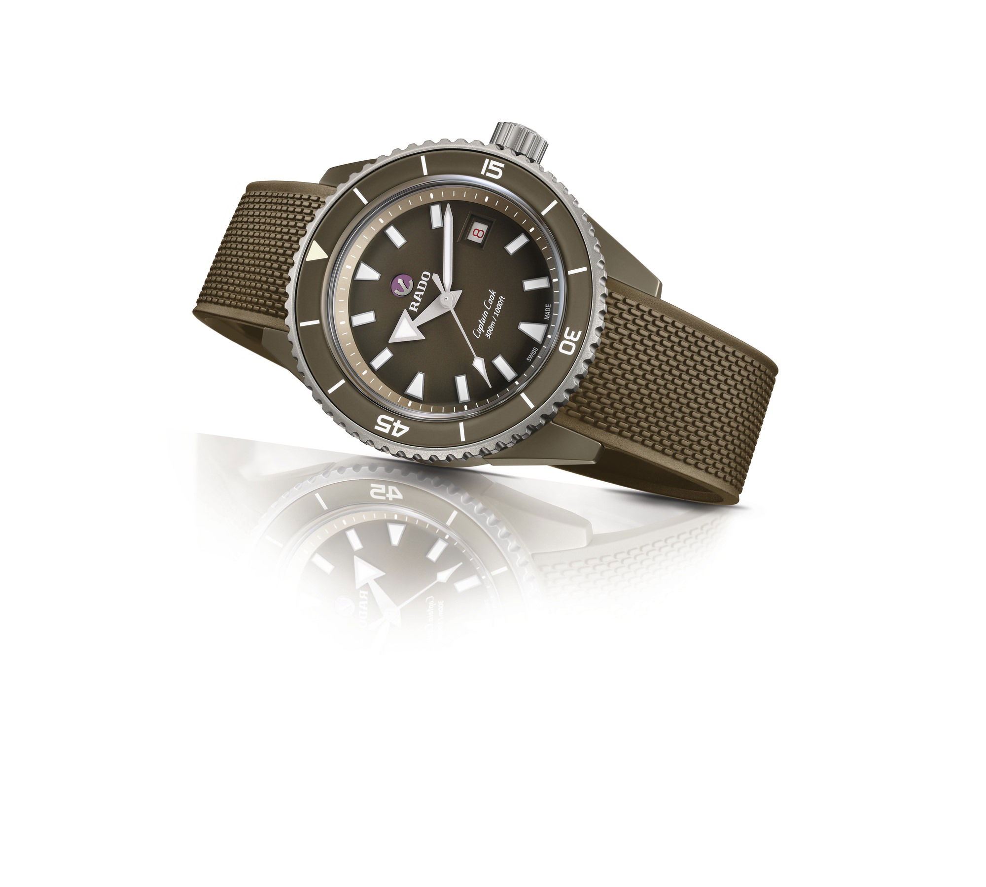 Rado Captain Cook High-Tech Ceramic Diver R32130318 Replica 5