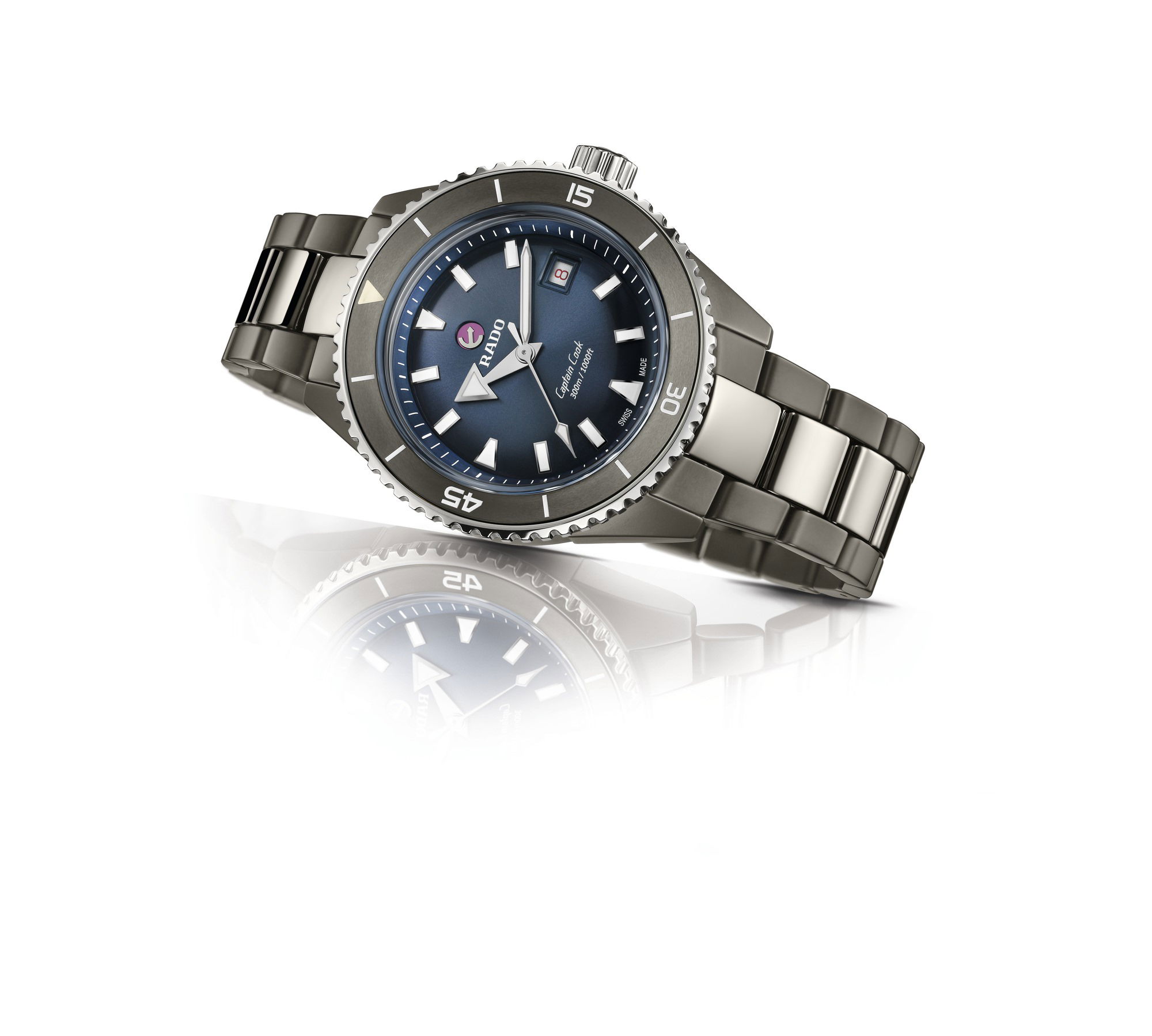 Rado Captain Cook High-Tech Ceramic Diver R32144202 Replica 5
