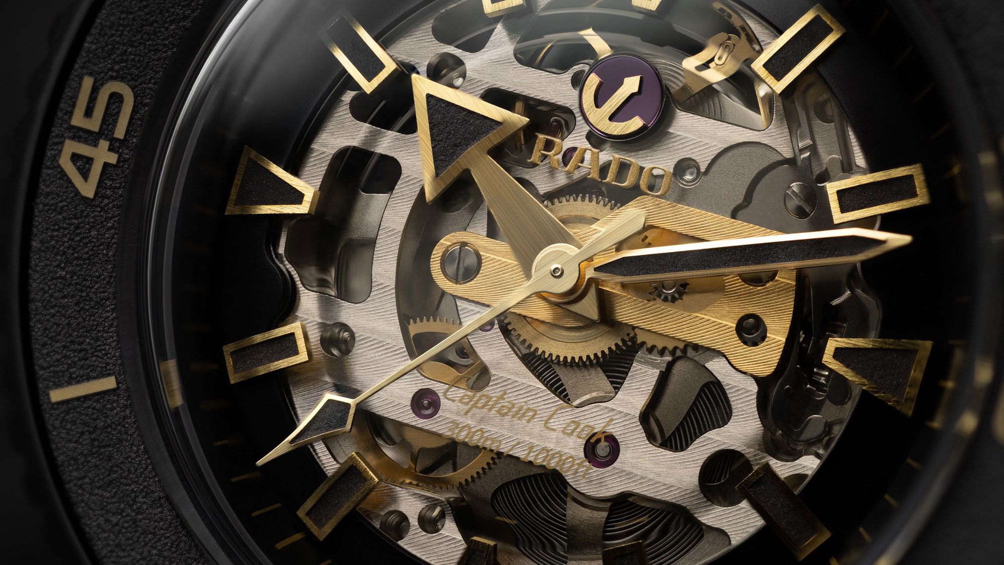 Rado Captain Cook High-Tech Ceramic Limited Edition R32147162 Replica 5