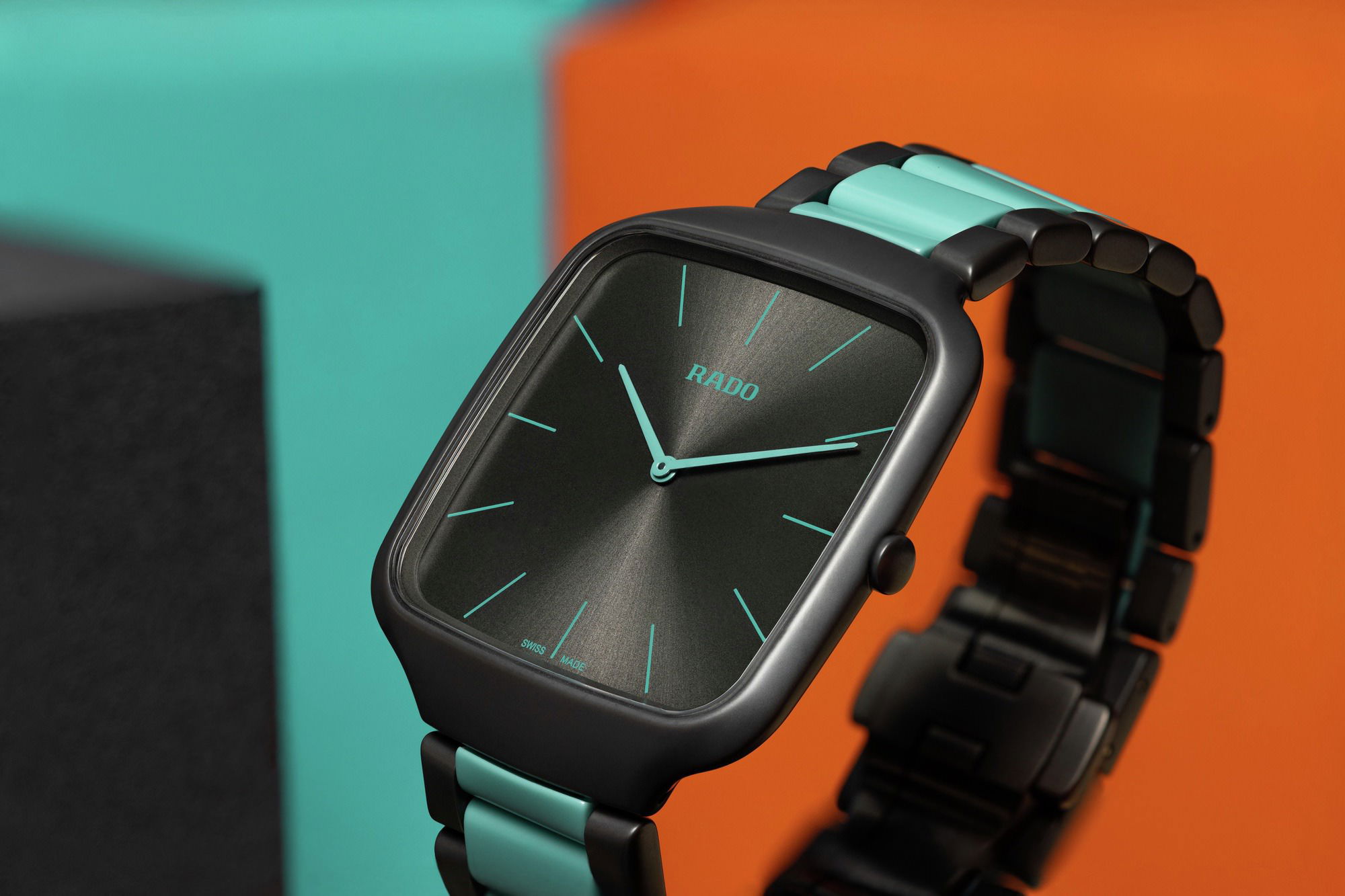 IMG_9081 Rado True Square Thinline Les Couleurs? Le Corbusier R27045162 Replica 5