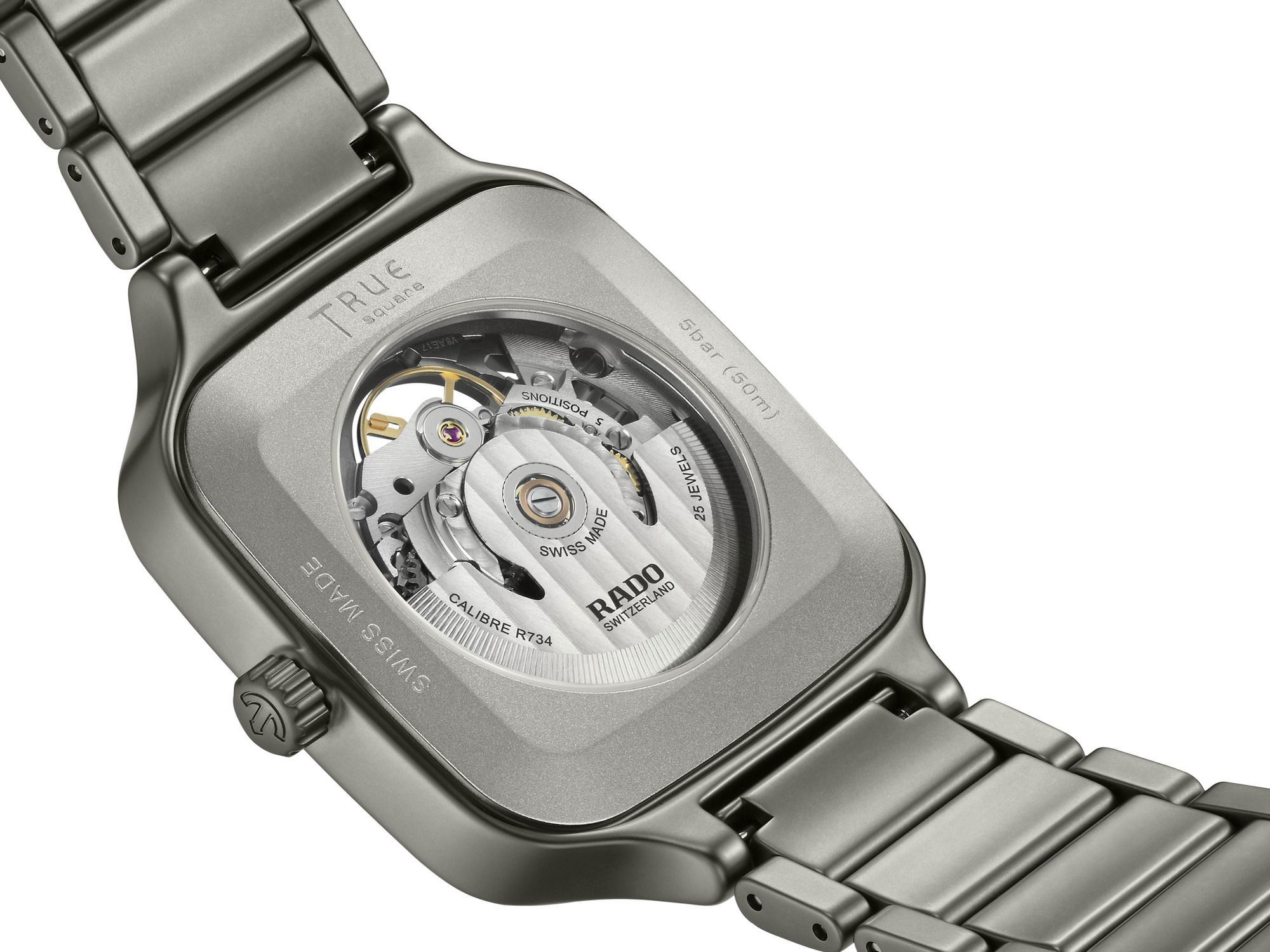 Rado True Square Skeleton R27196152 Replica 5