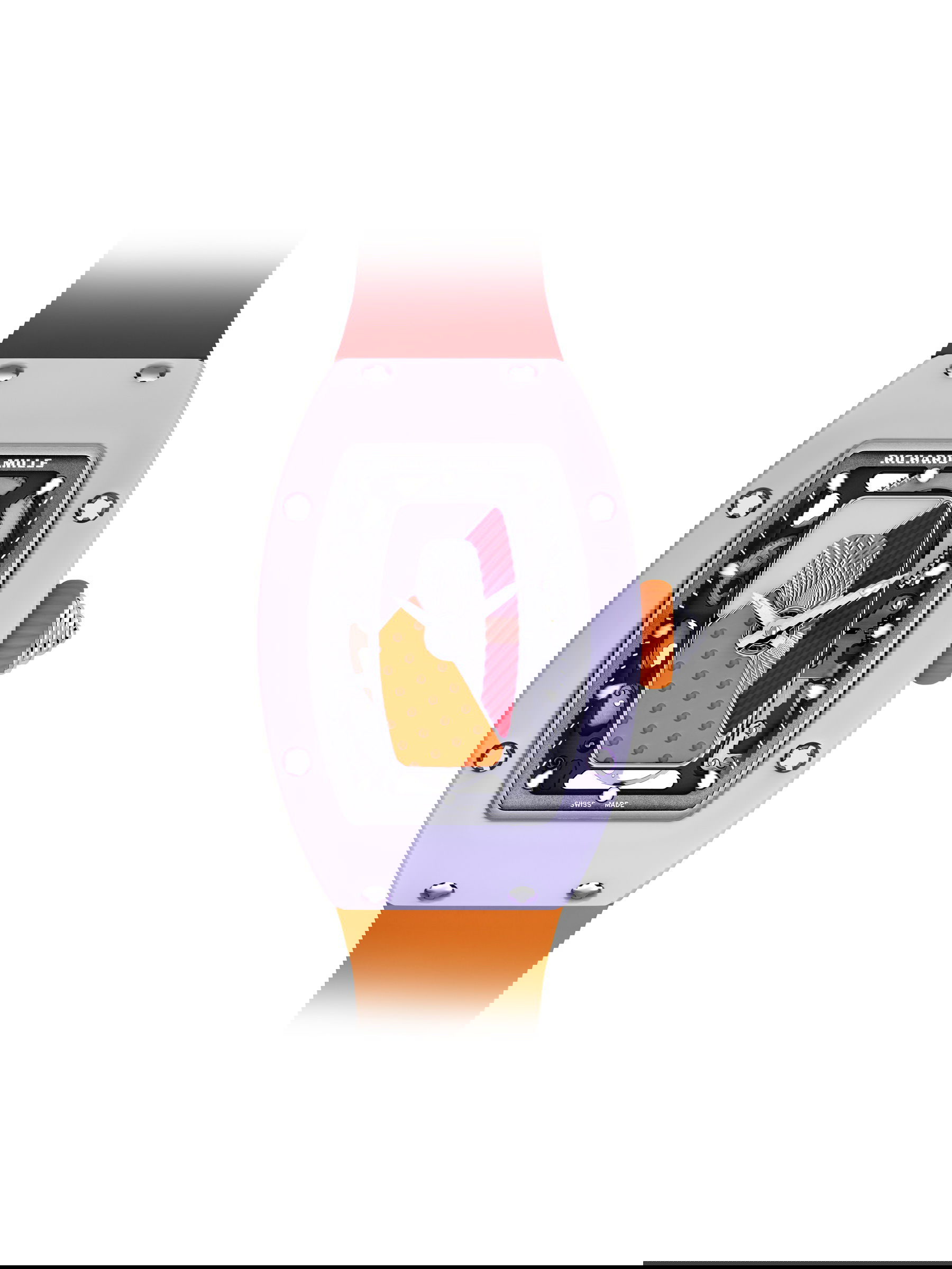 Richard Mille RM 07-01 Automatic Coloured Ceramics Pastel Lavender Limited Edition rm-07-01 Replica 5