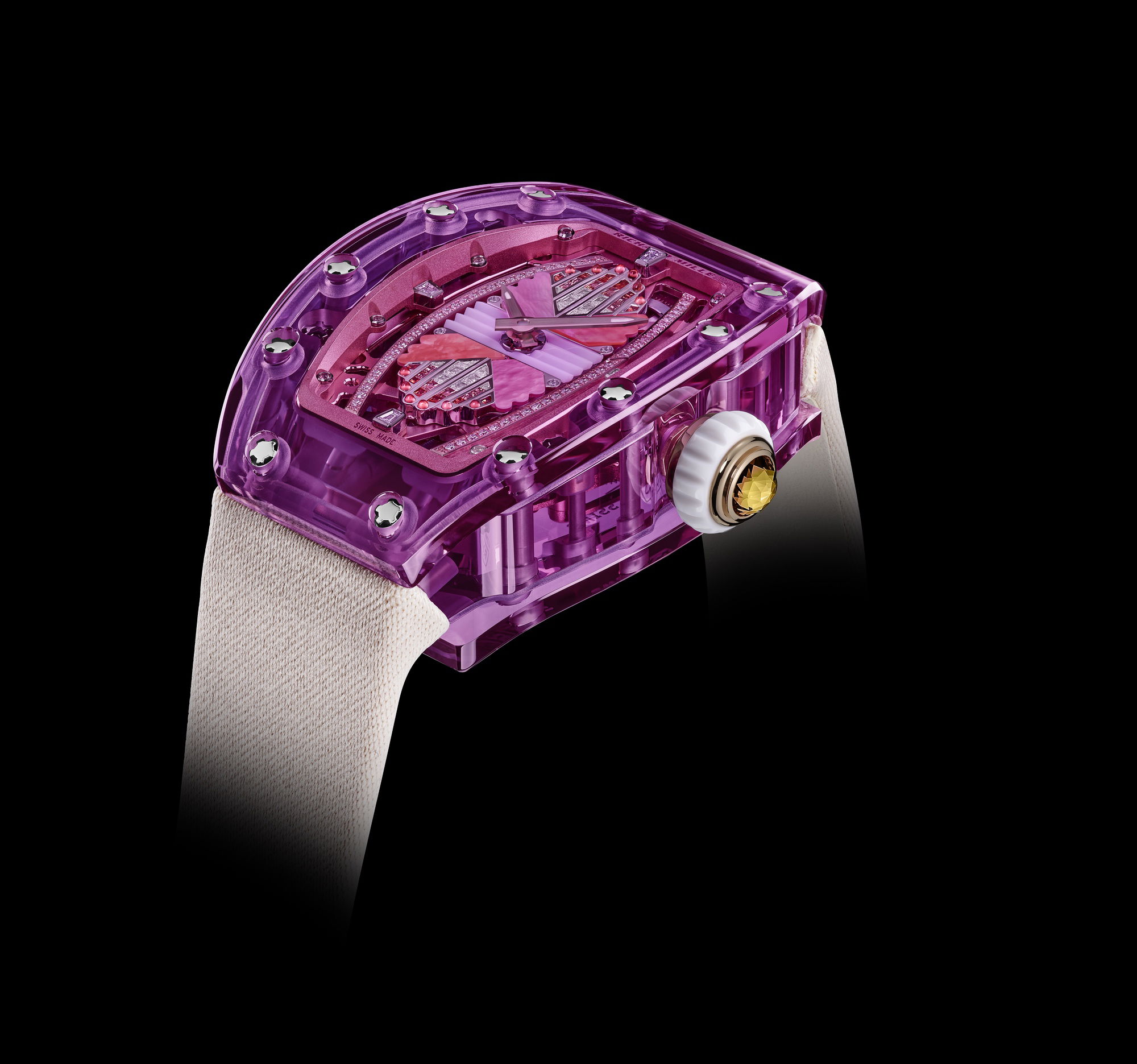 IMG_9081 Richard Mille RM 07-02 Automatic Sapphire Lilac rm-07-02 Replica 5