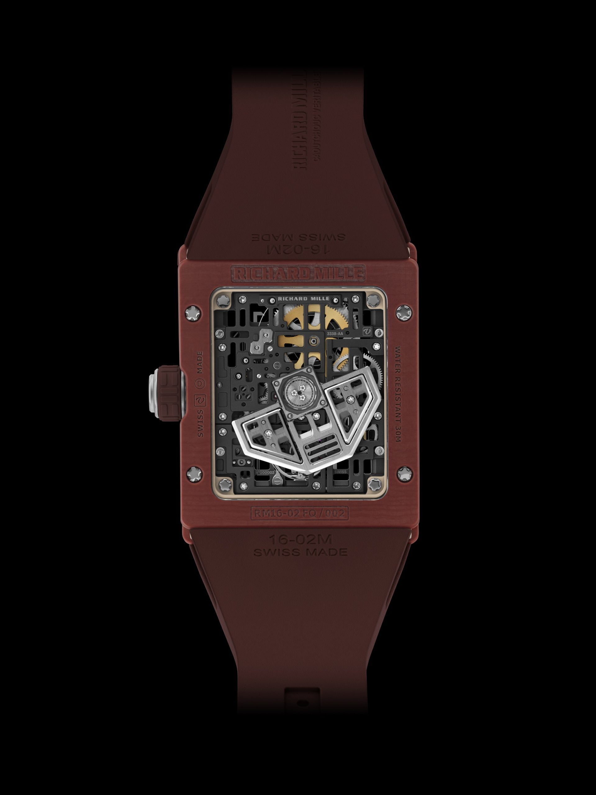 Richard Mille RM 16-02 Automatic Extraflat Terracotta Quartz TPT? rm-16-02 Replica 5