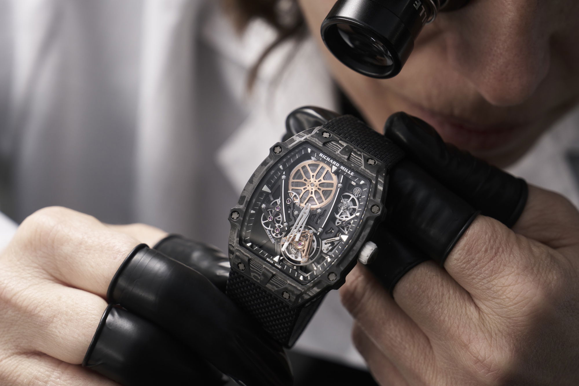 IMG_9081 Richard Mille RM 27-05 Flying Tourbillon Rafael Nadal Limited Edition rm-27-05 Replica 5