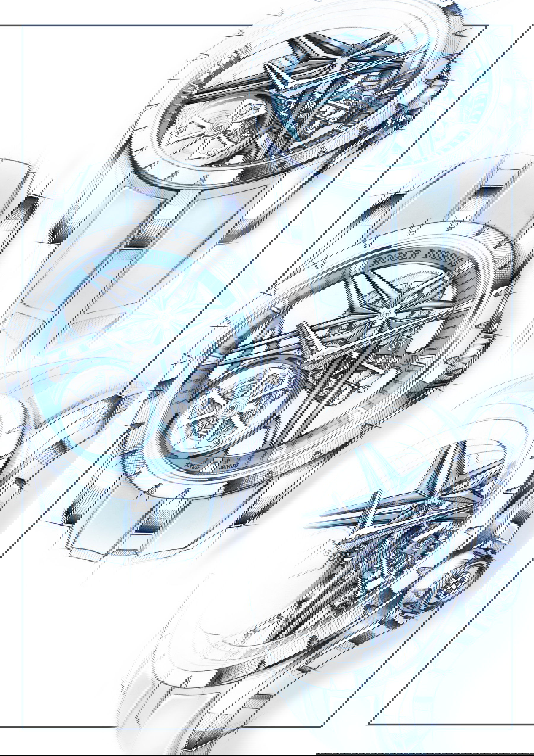 Roger Dubuis Excalibur Flying Tourbillon RDDBEX0838 Replica 5