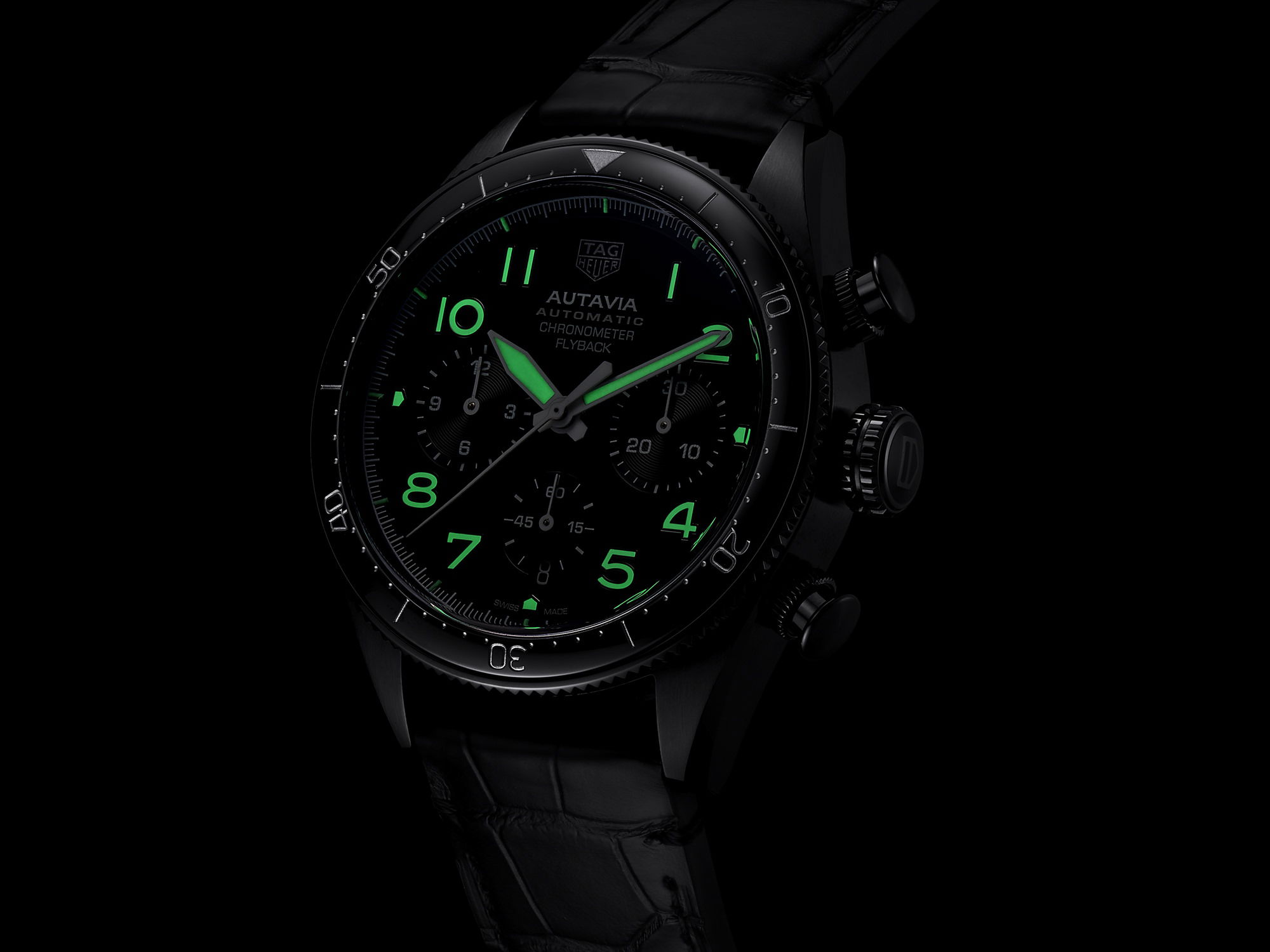 TAG Heuer Autavia Chronometer Flyback 60th Anniversary CBE511C.FC8280 Replica 5